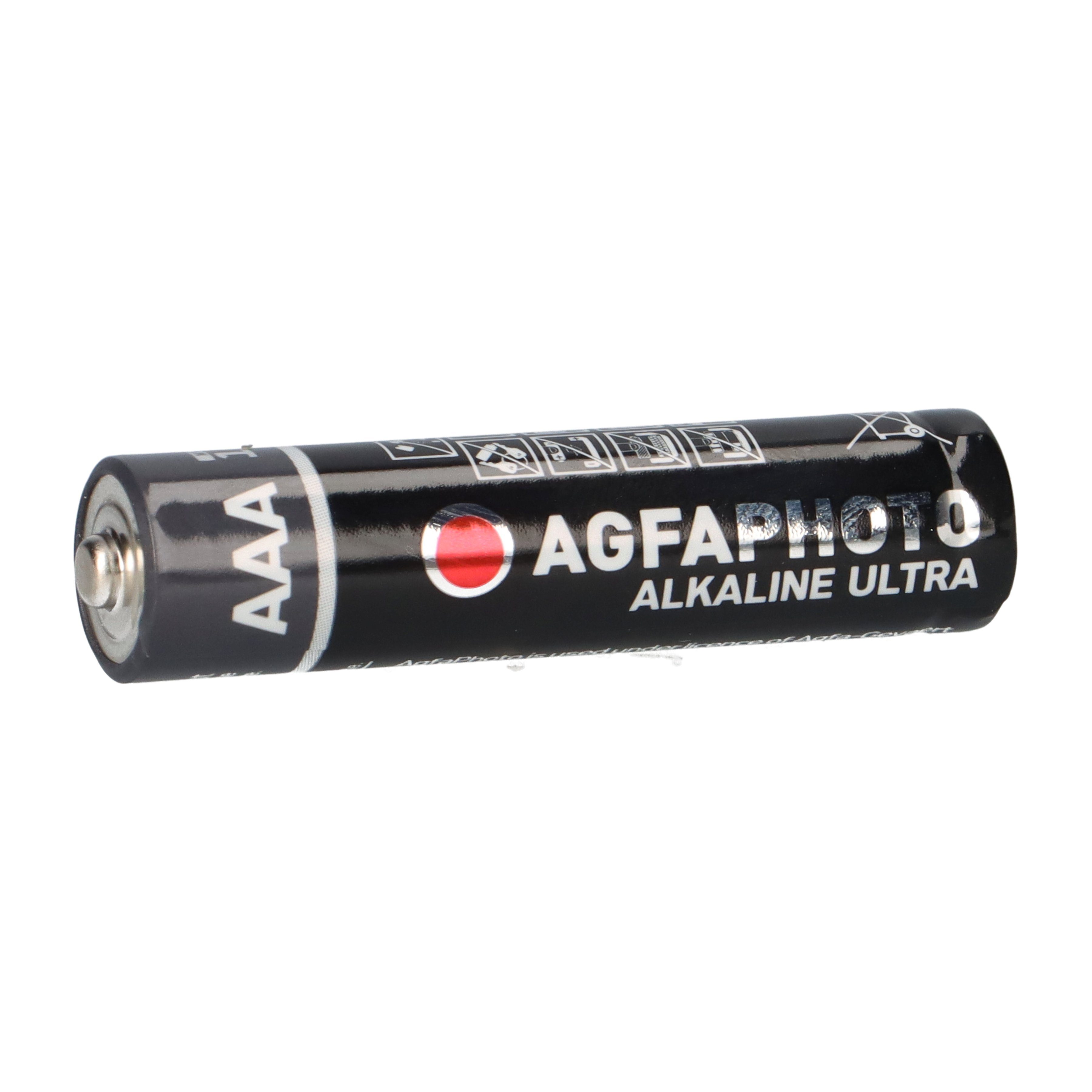 AgfaPhoto AGFAPHOTO Batterie Alkaline Batterie 4er Ultra Blister AAA 1.5V