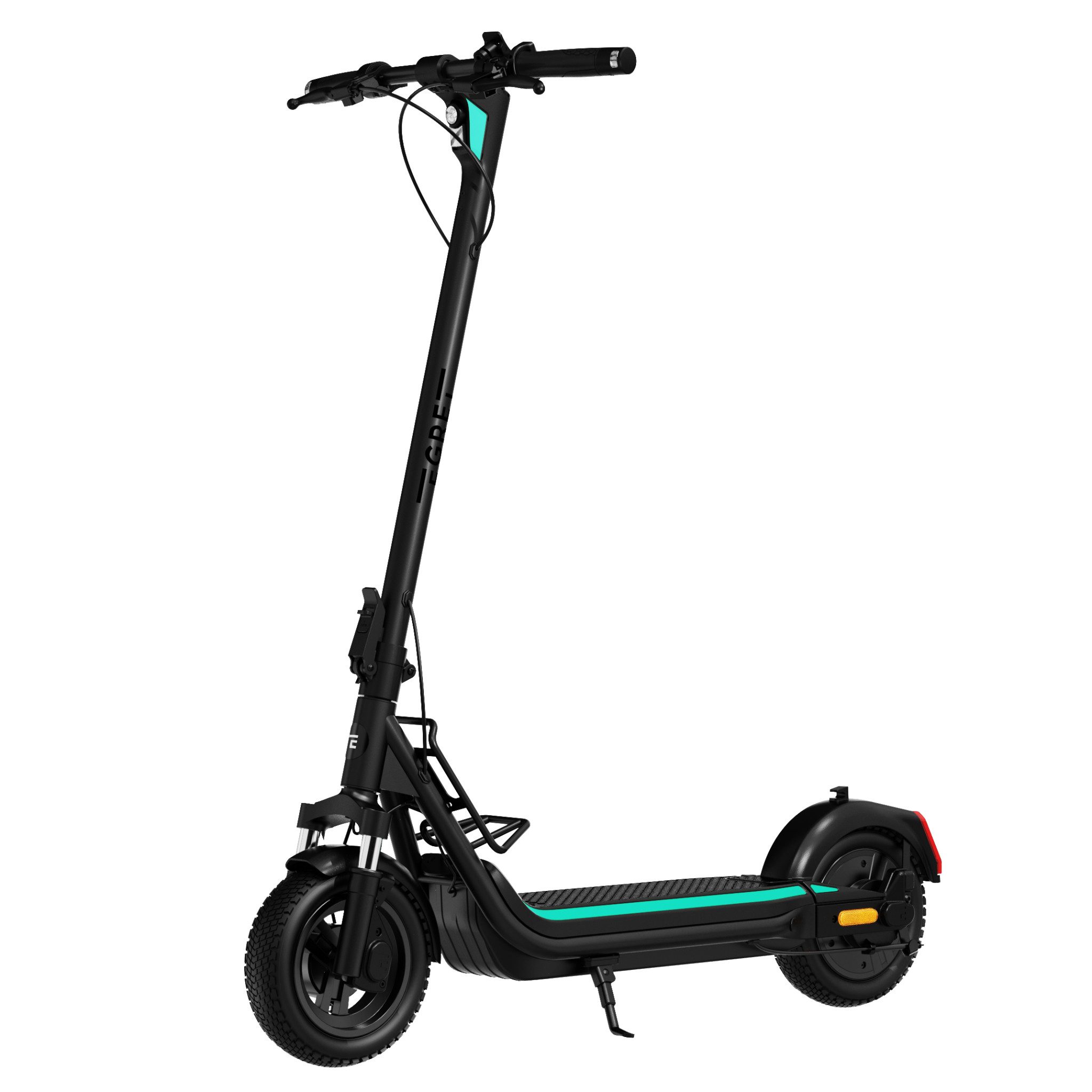 Egret E-Scooter Egret Unit, FEDERUNG, STAURAUM, 100KM Reichweite, 500 W, 20 km/h, mit Straßenzulassung, ≤130kg Traglast, Blinker