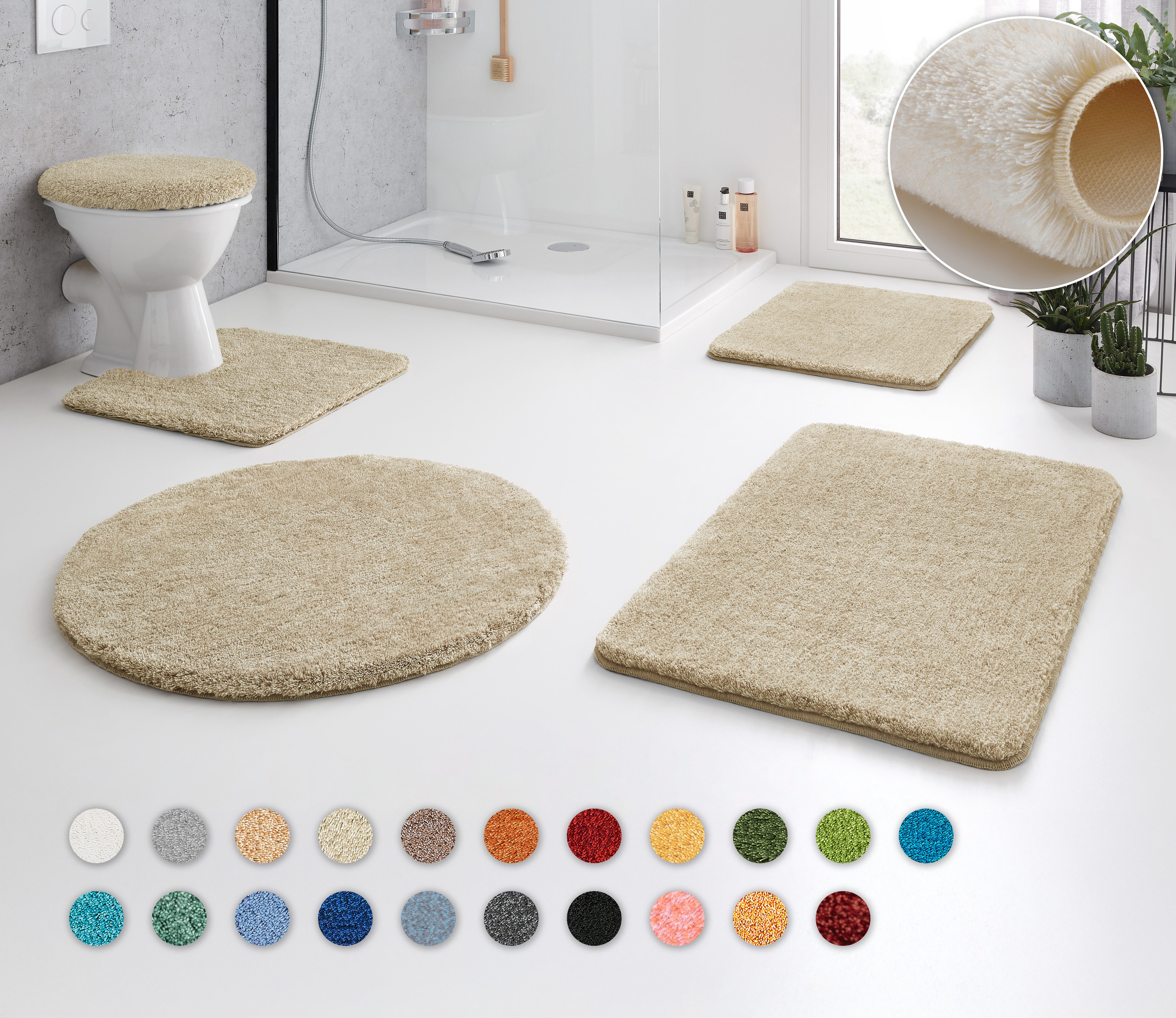 Kleine Wolke Badematte RELAX, Höhe 30 günstig online kaufen