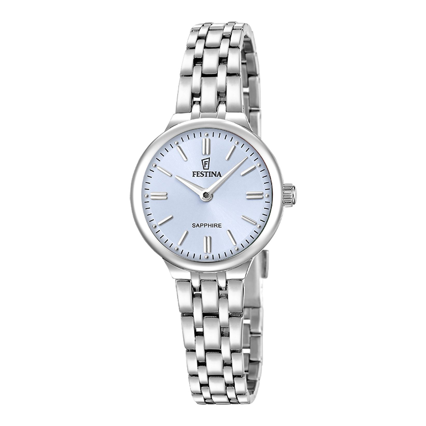 Festina Quarzuhr Mademoiselle F20744_3, Armbanduhr, Damenuhr, Edelstahlarmband, analog