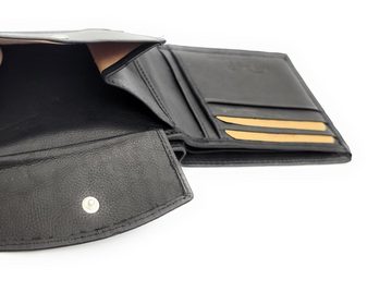 McLean Geldbörse Portemonnaie, echt Leder, mit RFID Schutz, Volllederausstattung