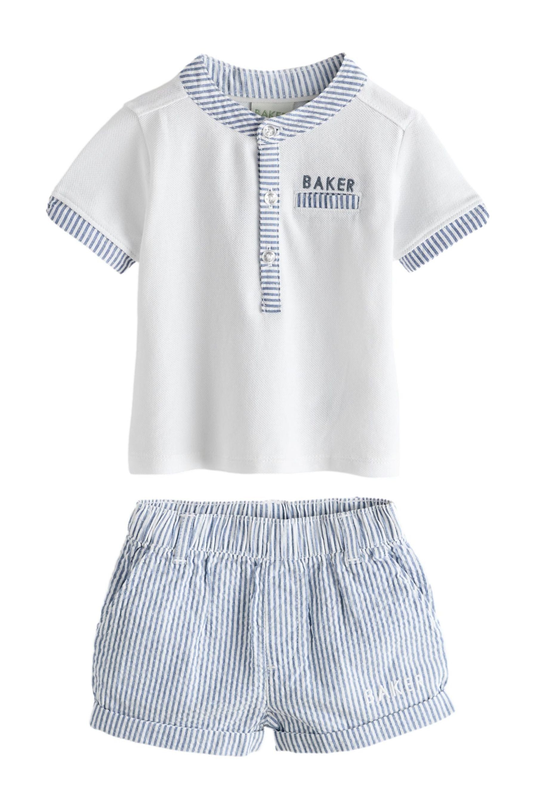Shirt & Shorts Baker by Ted Baker Grandad-Hemd und Shorts