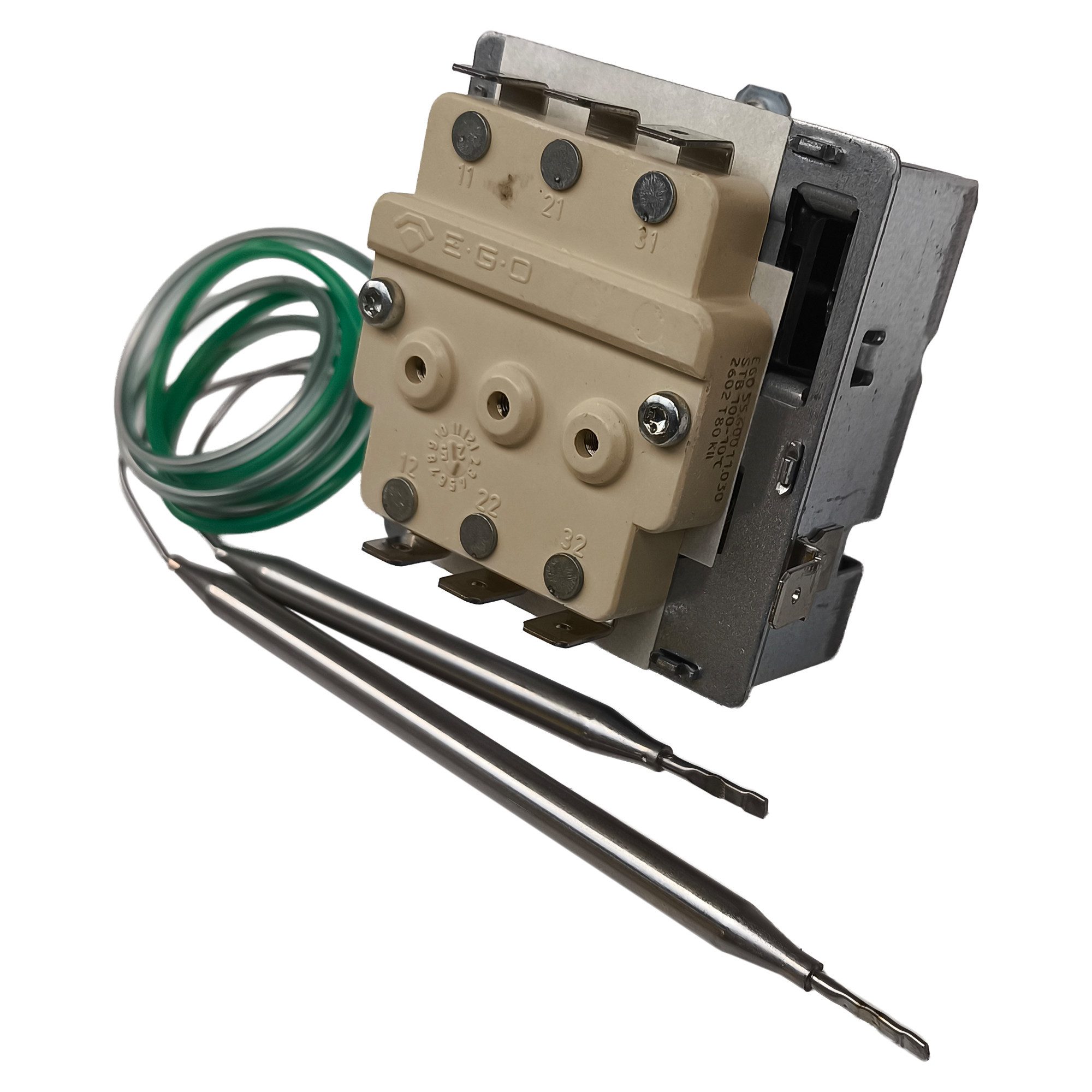 VIOKS Thermodetektor Thermostat 30-80°C Temperaturfühler Regler, für Heißwassergeräte