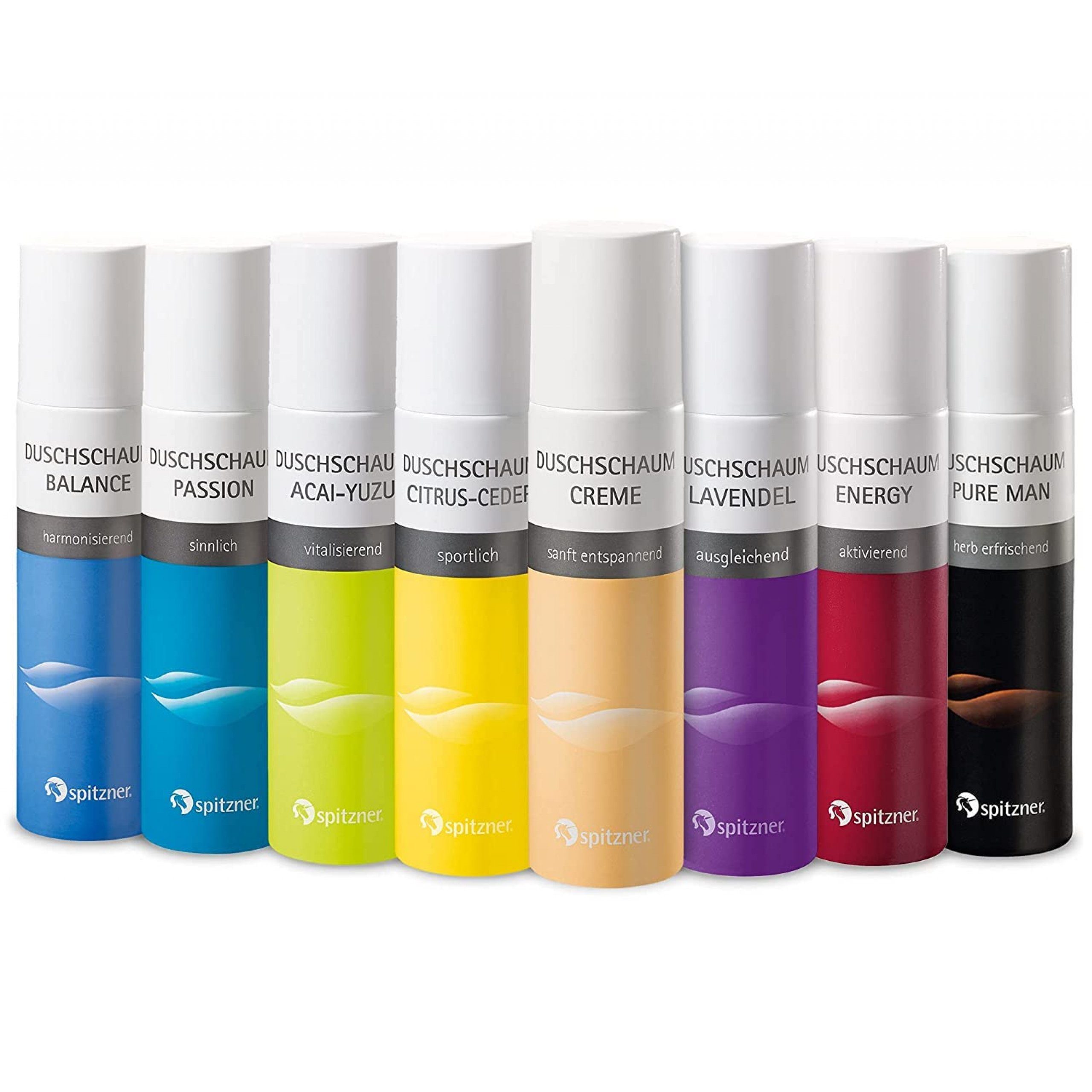Spitzner Sauna-Aufgussset Spitzner Duschschaum Entdecker-Set 8x 150 ml ...