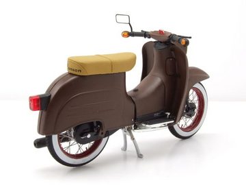 Schuco Modellmotorrad Simson Schwalbe KR51/1 Custom II braun Modellmotorrad 1:10 Schuco, Maßstab 1:10