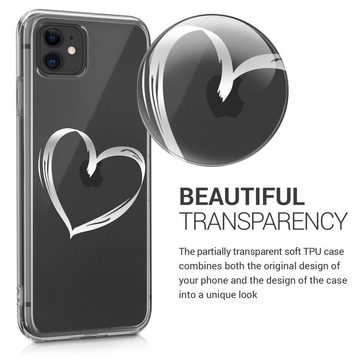 kwmobile Handyhülle Hülle für Apple iPhone 11, Handyhülle Silikon Case - Schutzhülle Handycase