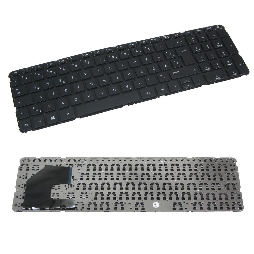 Trade-Shop Ersatzteil passend für HP Pavilion MP-07G76GB-5283 U36 701684-031 Tastatur (Tastenbelegung: Deutsch, QWERTZ / Farbe: Schwarz)