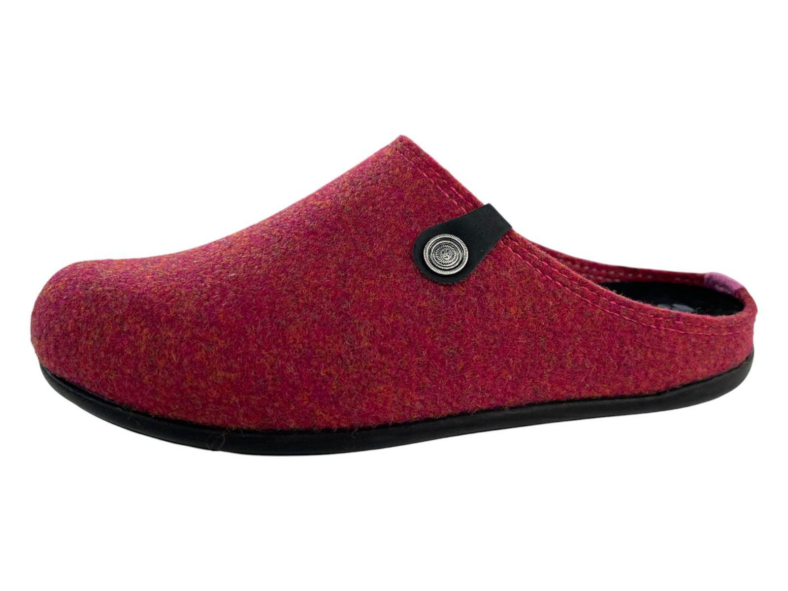 INBLU inblu Damen Pantoffel 69-GF270 azalea bordo Hausschuh