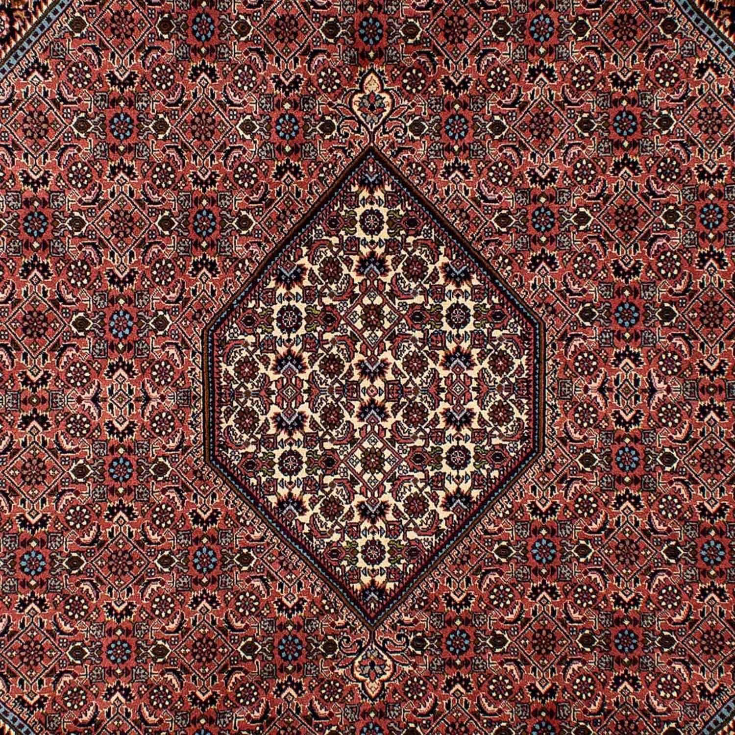 Orientteppich Perser - Bidjar x cm - mm, mit Einzelstück braun, morgenland, Wohnzimmer, Zertifikat 15 Handgeknüpft, rechteckig, Höhe: 296 - 201