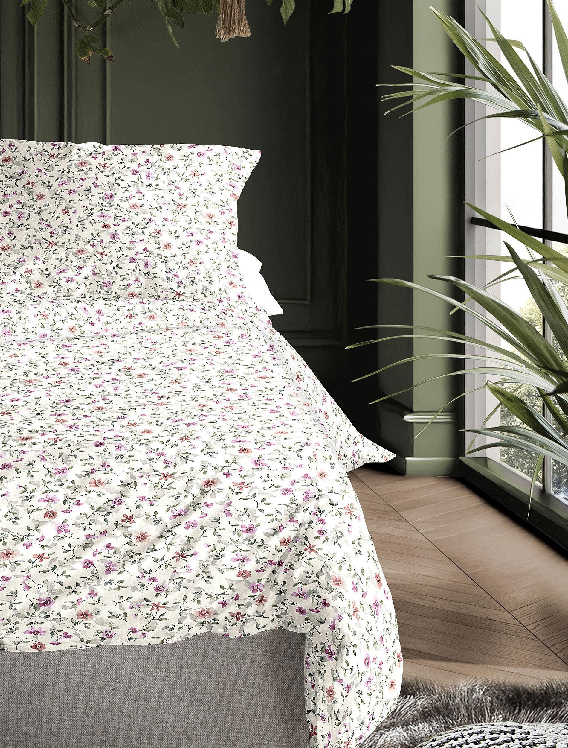 Irisette Bettwäsche Tokio 8567, Mako-Satin, 2 teilig, seidiger Glanz, besonders weich und hautschmeichelnd