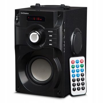 Overmax SoundBeat 2.0 Bluetooth-Lautsprecher (Bluetooth, Bluetooth ™, 9 Stunden, MP3-Format, Micro SD, AUX, FM)