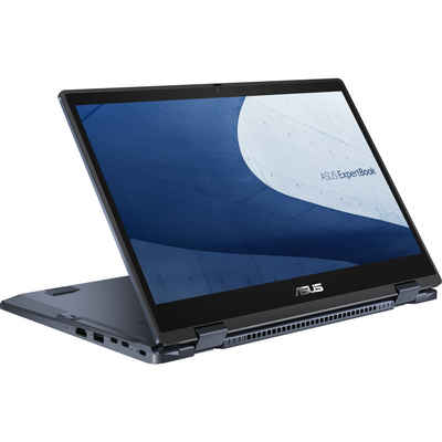 Asus ASUS ExpertBook B3 Flip Notebook in Star Black Business-Notebook (35 cm/14 Zoll, Intel® Core™ i3-1215U (10 MB Cache, bis zu 4,40 GHz), 256 GB SSD)