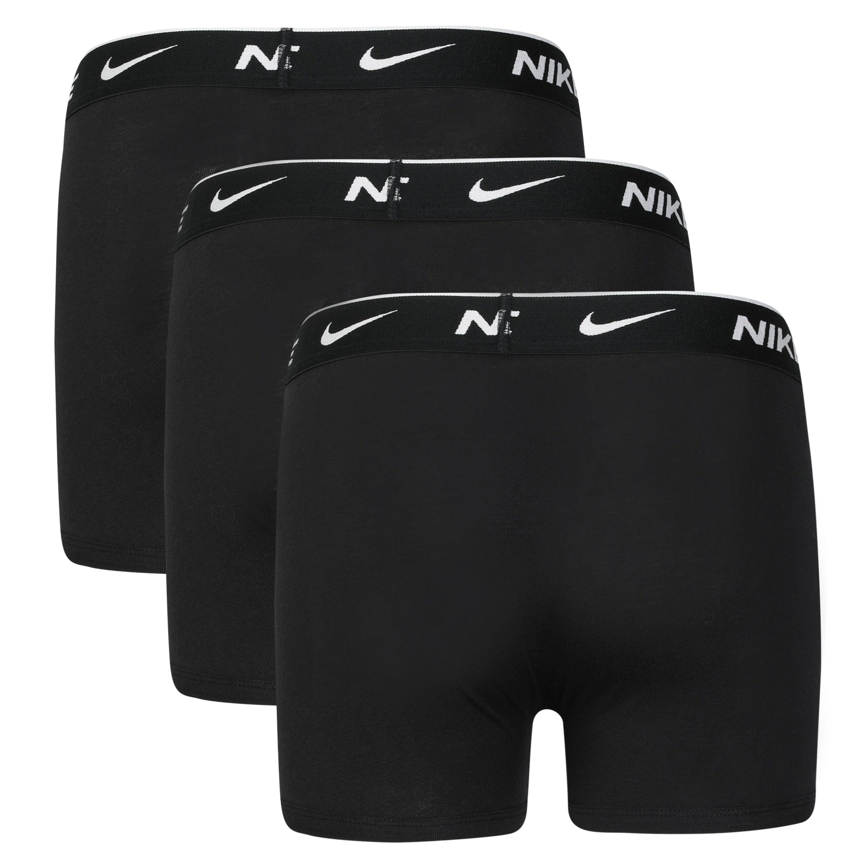 BRIEF für (Packung, EVERYDAY 3PK Sportswear Boxershorts BOXER schwarz, COTTON 3-St., Nike schwarz, schwarz Kinder 3er-Pack)