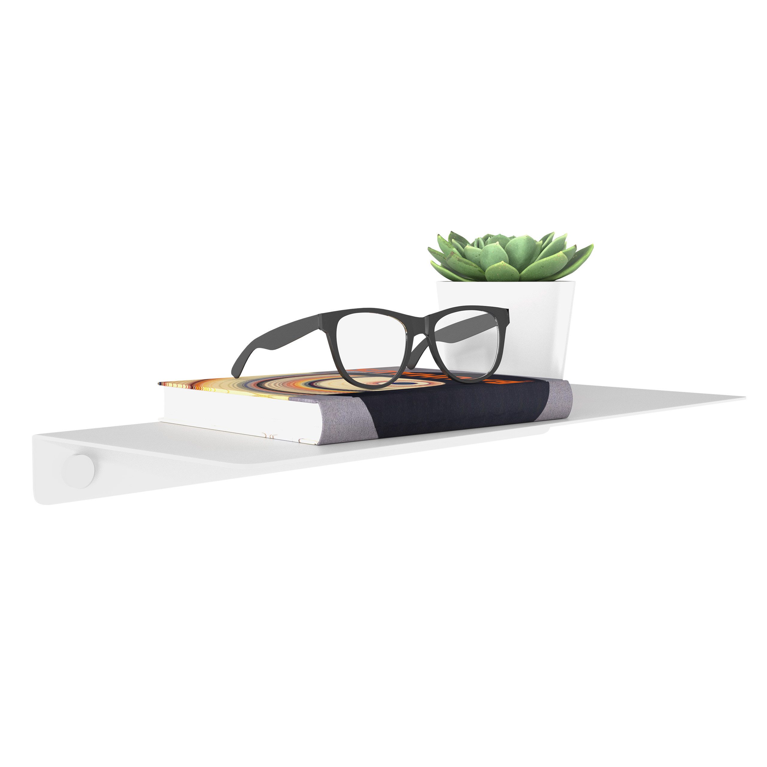 SO-TECH® Wandregal Wandboard HOVER-III 35 x 13 x 3 cm inkl. Befestigungsset günstig online kaufen