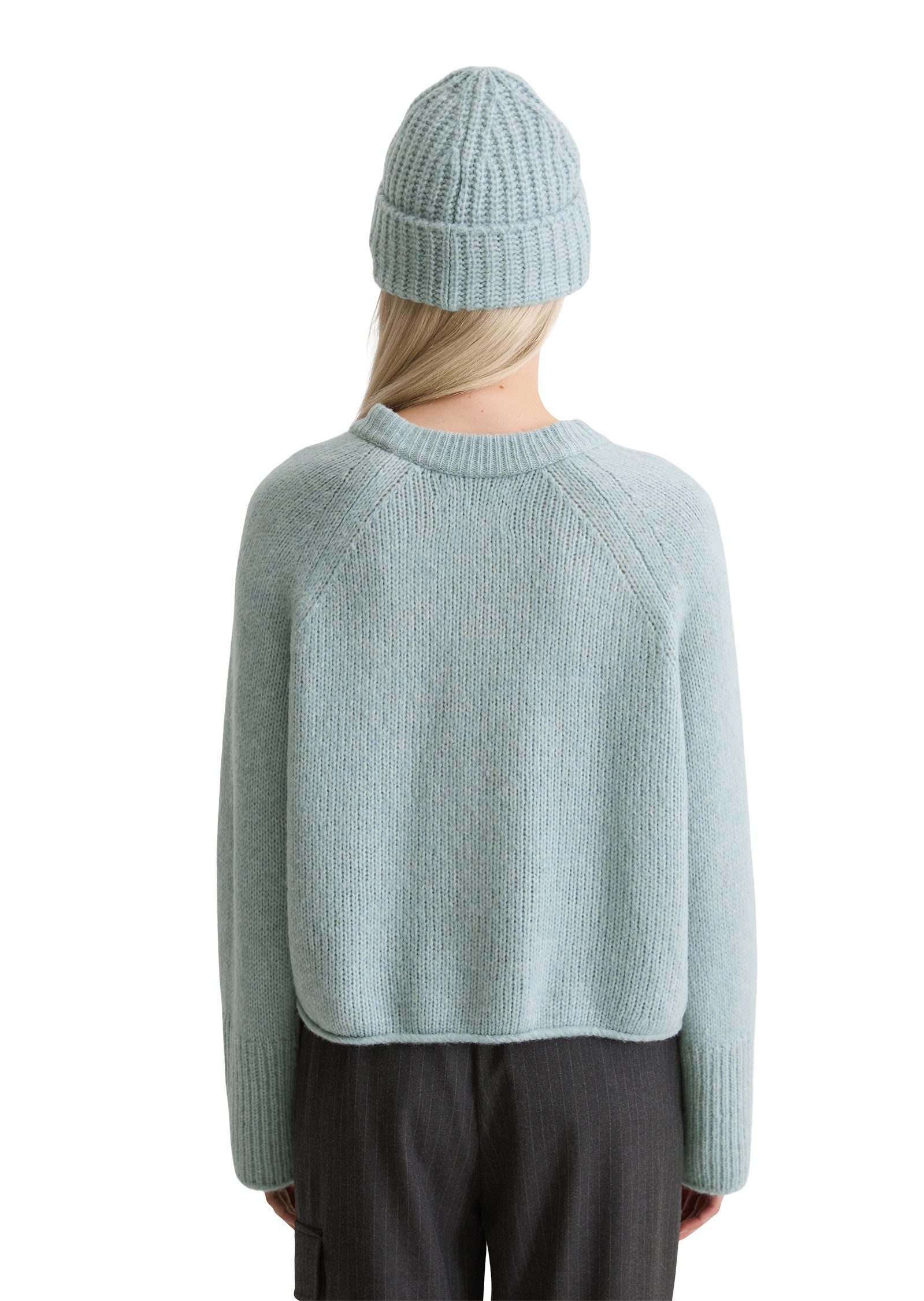 Marc O'Polo Cardigan aus softem Schurwolle-Mix, Raglanärmel, loose fit günstig online kaufen