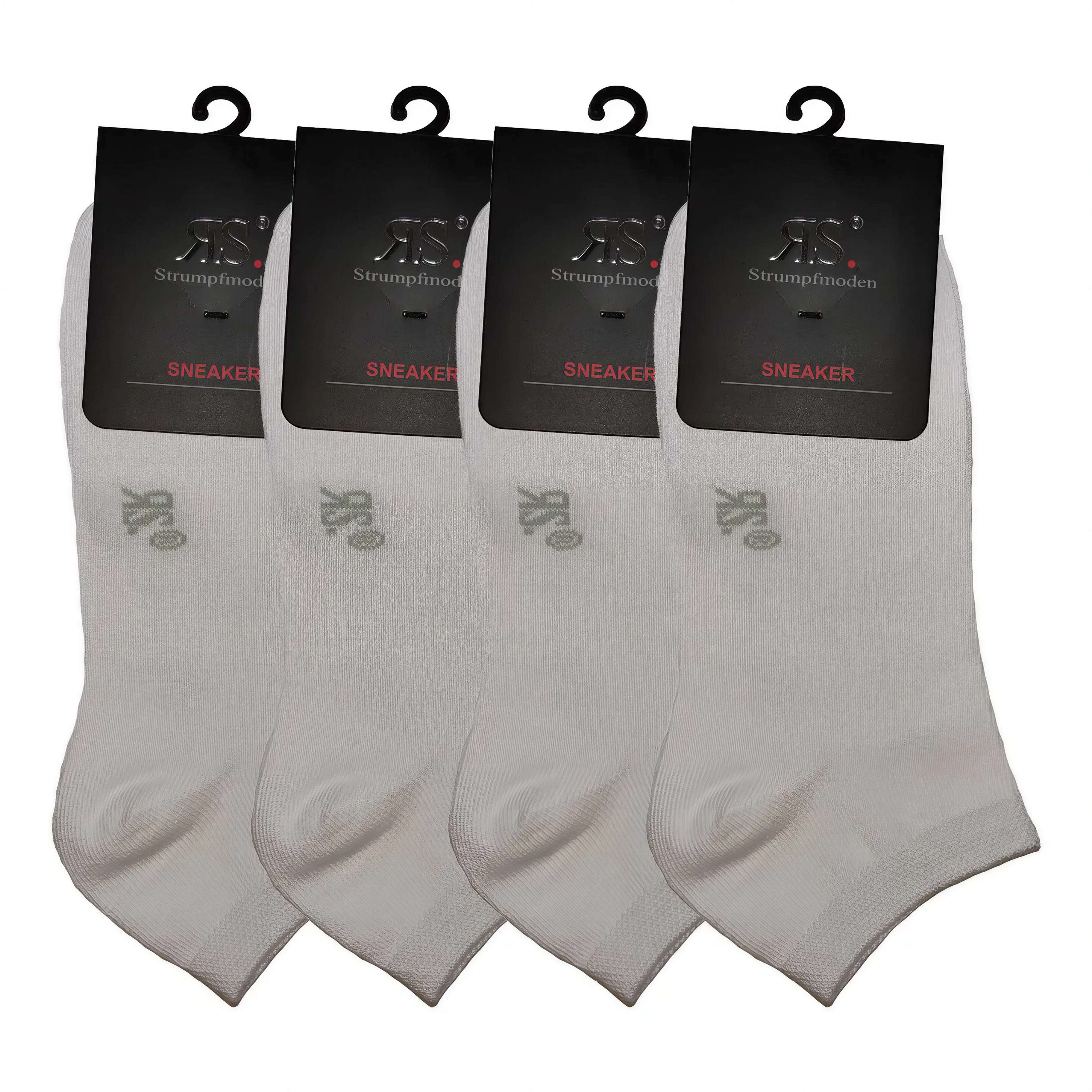 Riese Strümpfe Sneakersocken Unisex Sneaker-Socken COTTON (Spar-Pack, 4-Paar, 4-er Pack) aus hautfreundlicher Baumwolle