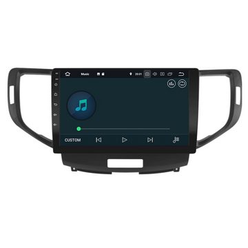 TAFFIO Für Honda Accord 8 9"Touch Android Autoradio Bluetooth GPS CarPlay Einbau-Navigationsgerät