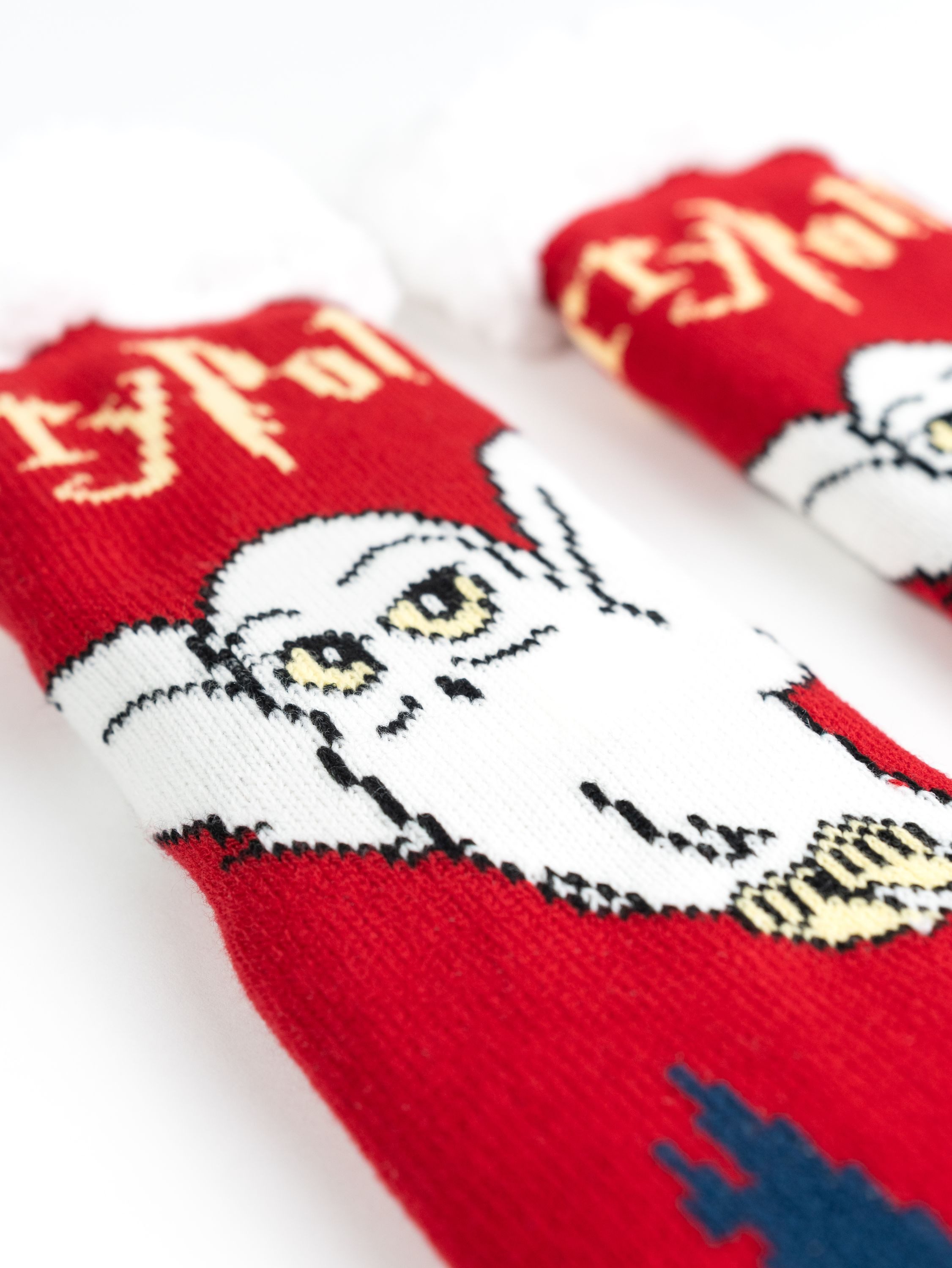 United Labels® Haussocken Harry Potter Hüttensocken Hedwig Haussocken warme Kuschelsocken