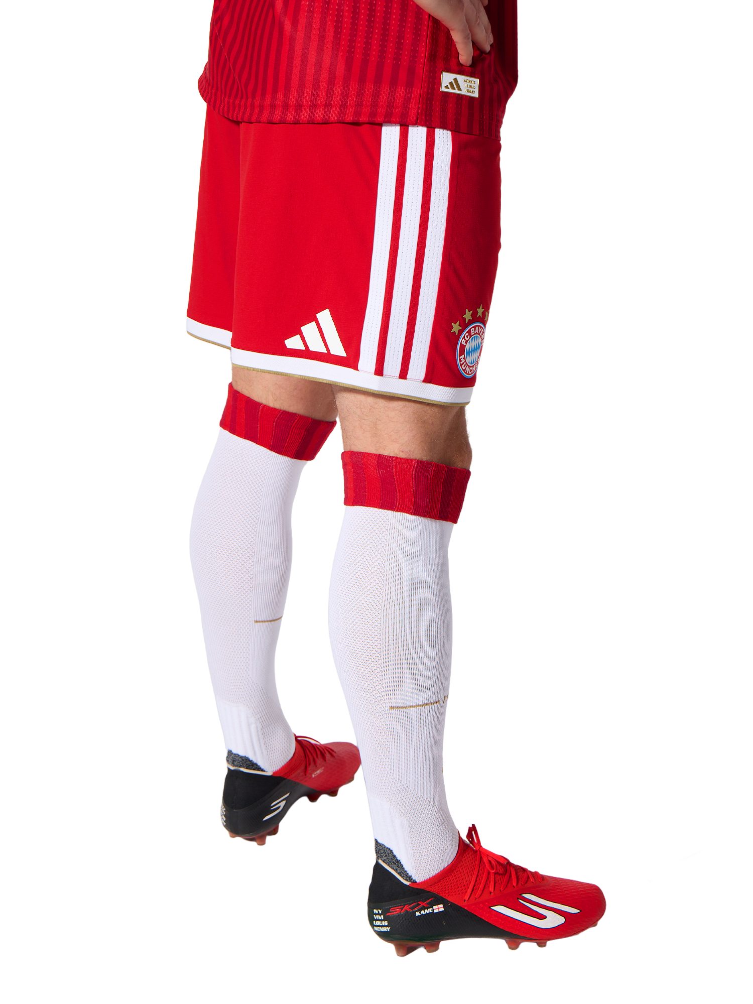adidas Performance Shorts FC Bayern München, Authentic Short Home 26-27, Herren, Rot