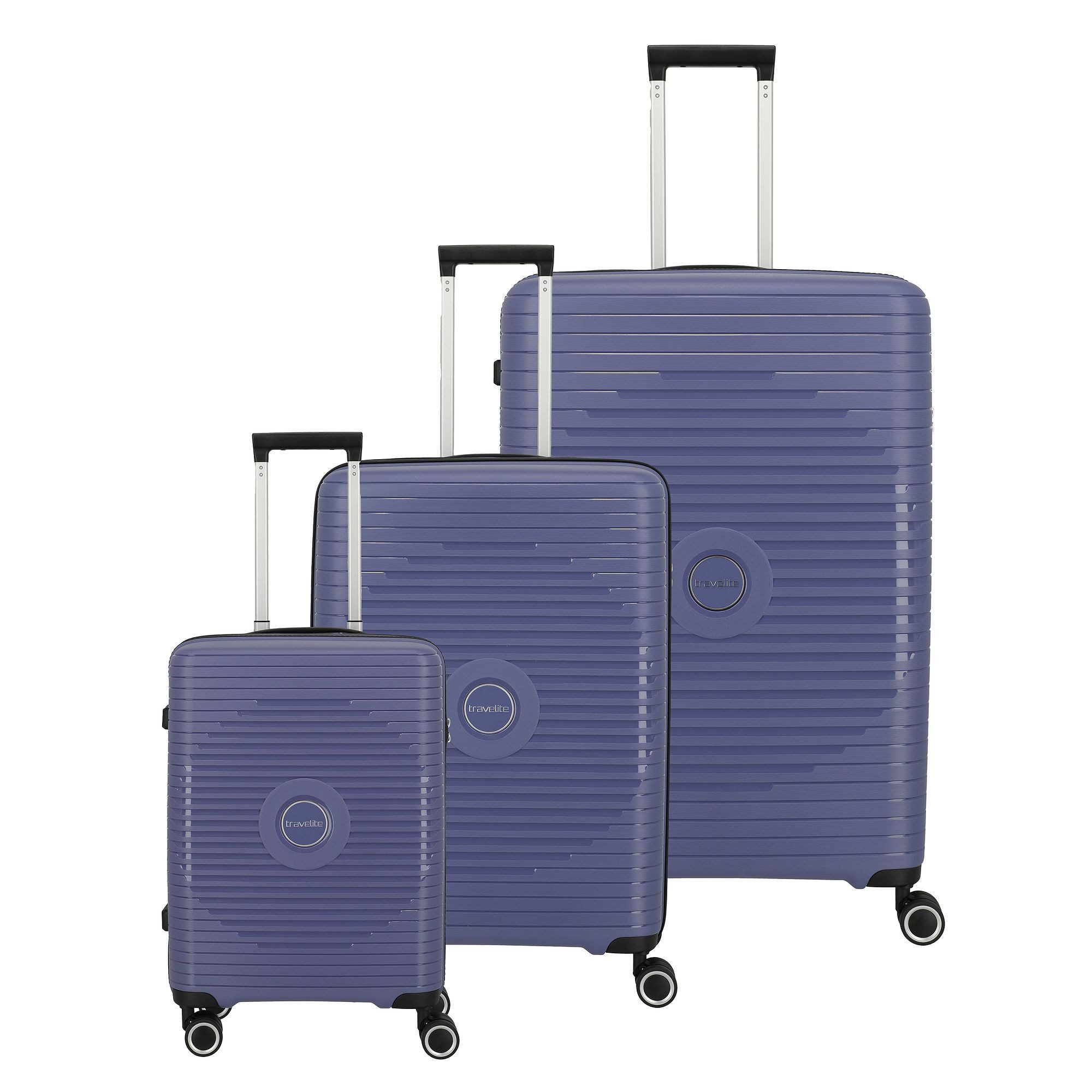travelite Trolleyset Orbita, 4 Rollen, (3-teilig, 3 tlg), Polypropylen günstig online kaufen