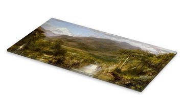 Posterlounge Acrylglasbild Frederic Edwin Church, Herz der Anden, Malerei