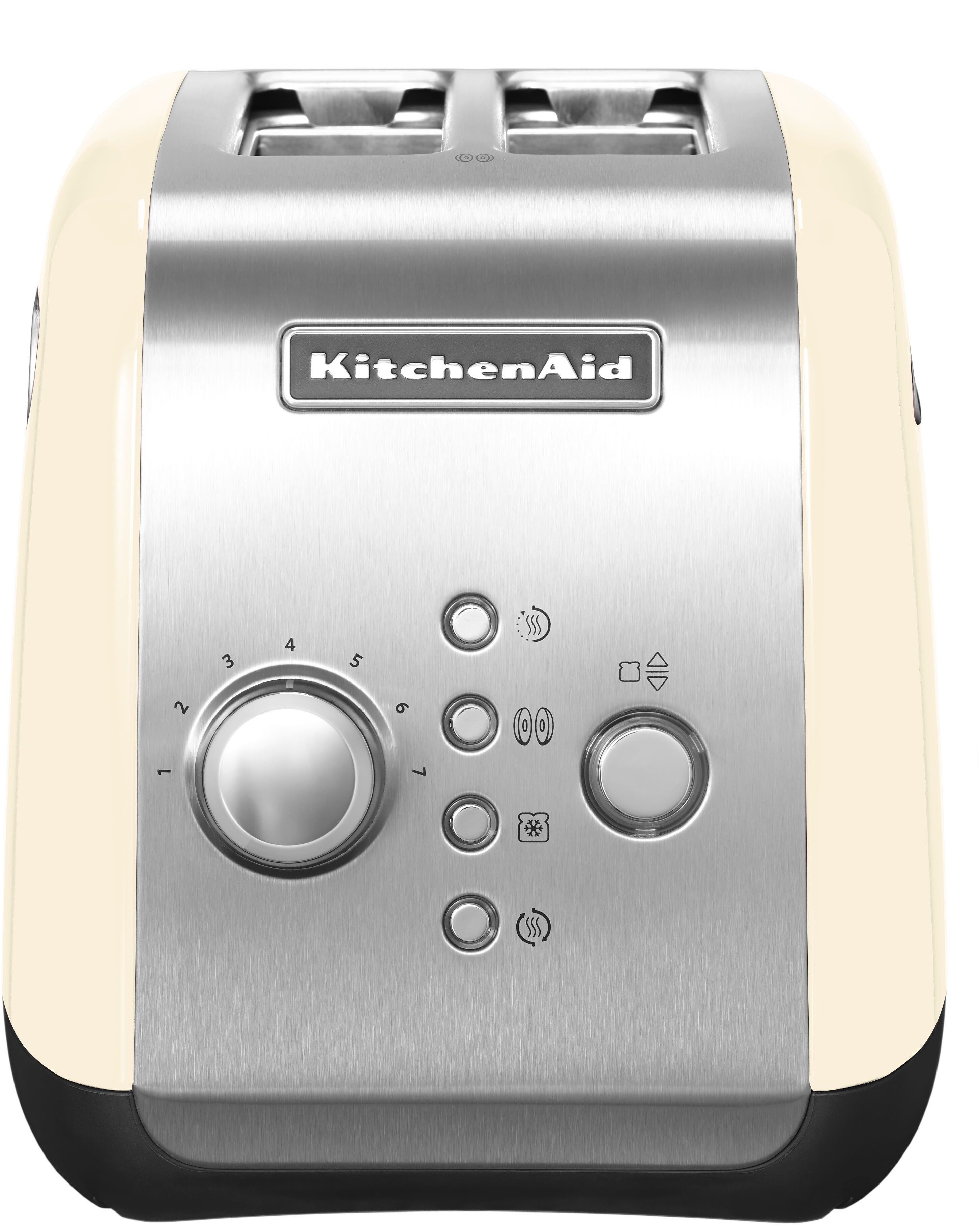 KitchenAid Toaster 5KMT221EAC Creme, 2 kurze Schlitze, für 2 Scheiben, 1100 W