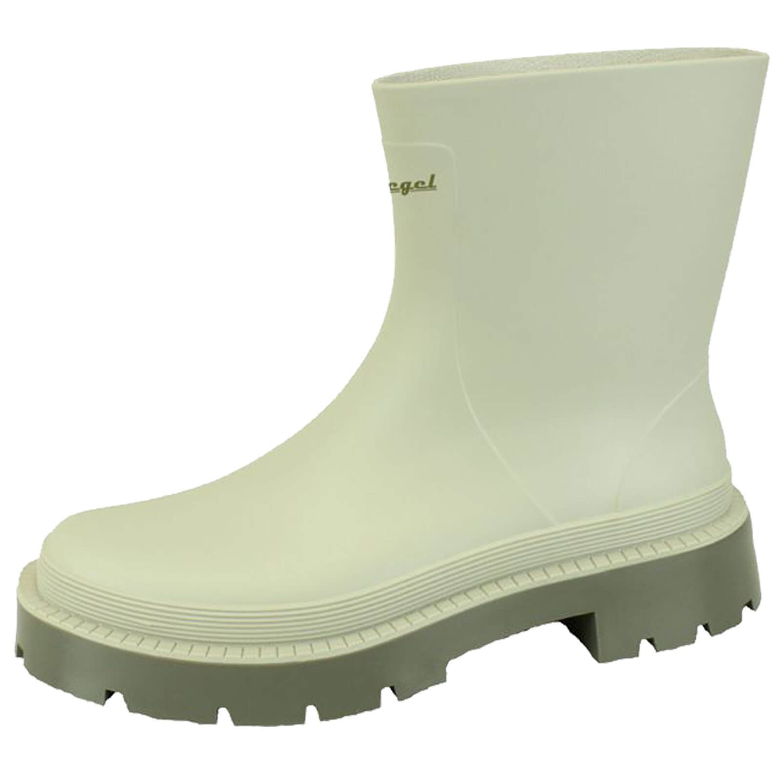 Bockstiegel Gummistiefel Damen Bootie Regenstiefel Ramona - Stiefellette zweifarbig aus PVC