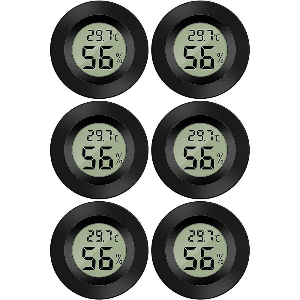 GelldG für LCD Feuchtigkeits-Messgerät Hygrometer Digital Hygrometer Thermometer