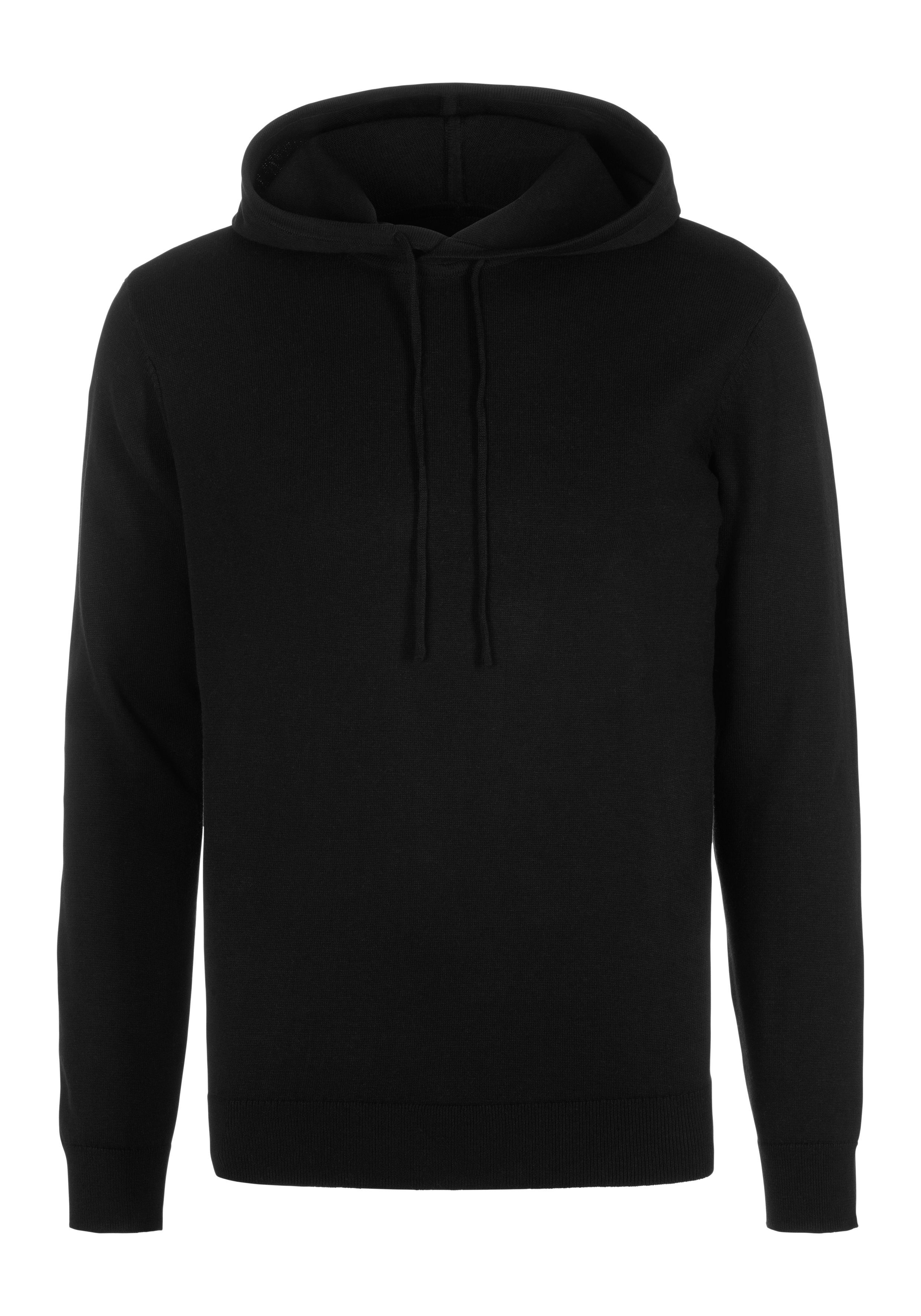 H.I.S Hoodie, Strickpullover mit Kapuze Feinstrick aus pflegeleichter Baumw günstig online kaufen