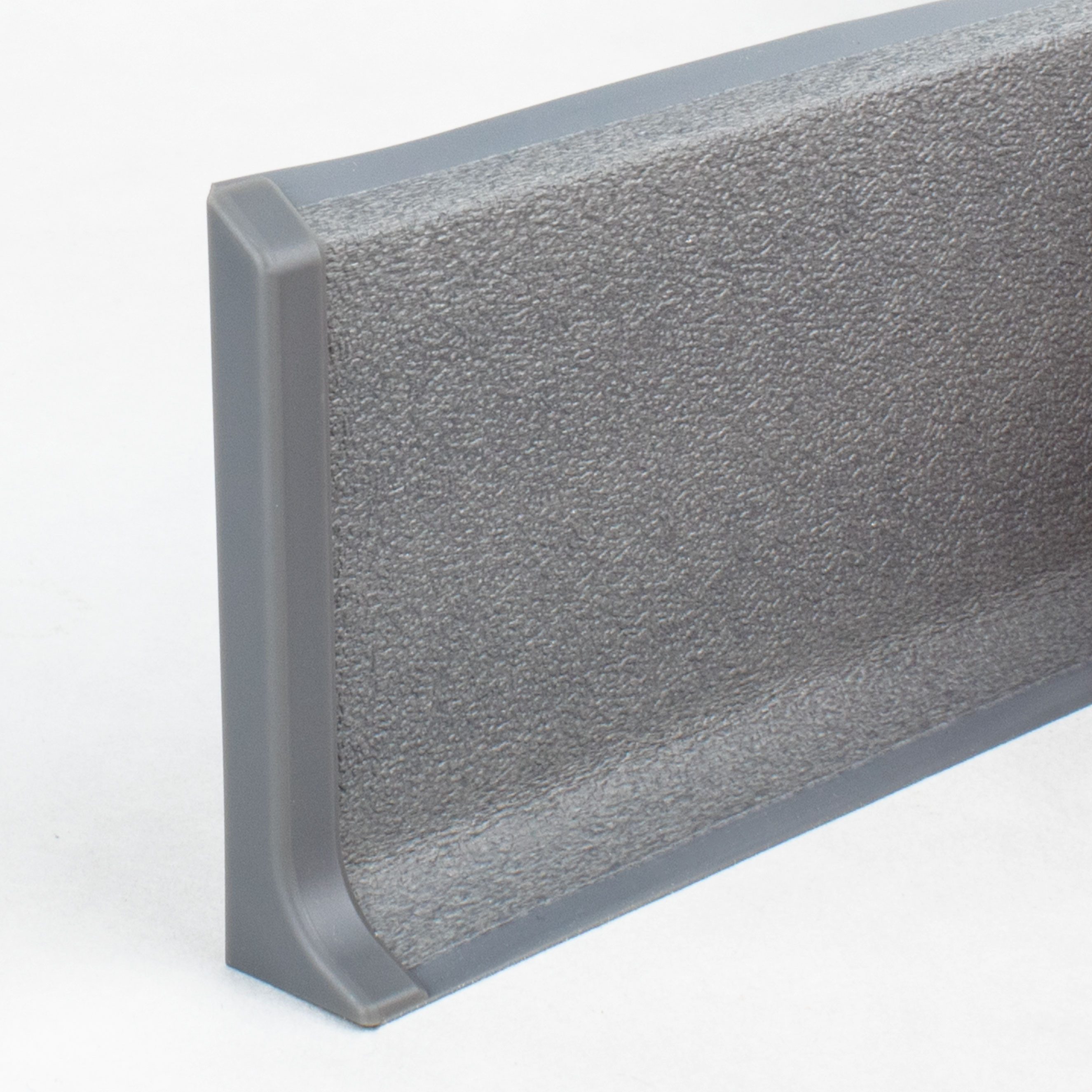 PROVISTON Sockelleisten-Endkappe 12.8 x 60 x mm Endkappe Rechts Kunststoff Grau by PROVISTON