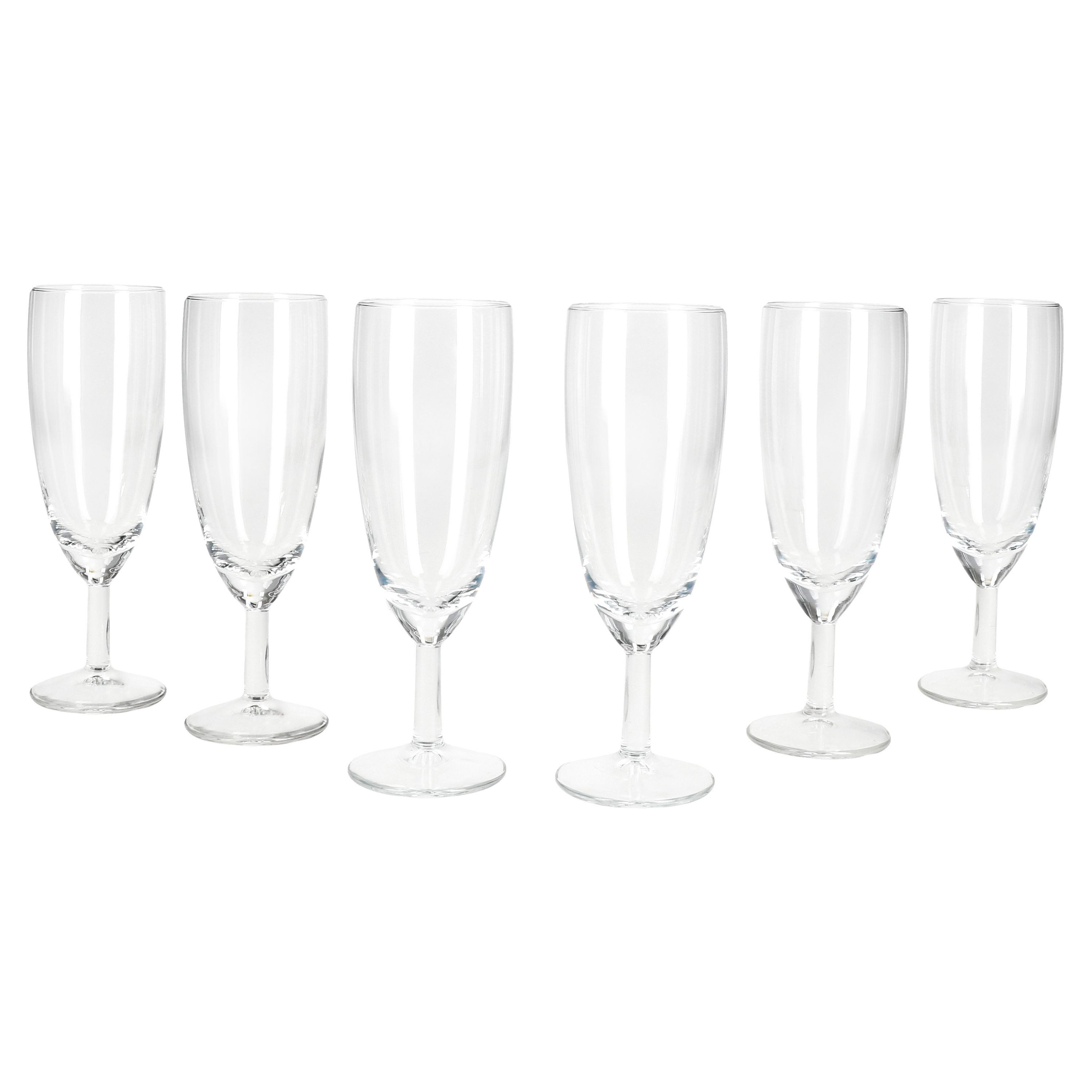 MamboCat Sektglas 6er Set Royal Sektgläser 140ml Champagner-Glas klare Prosecco Party, Glas