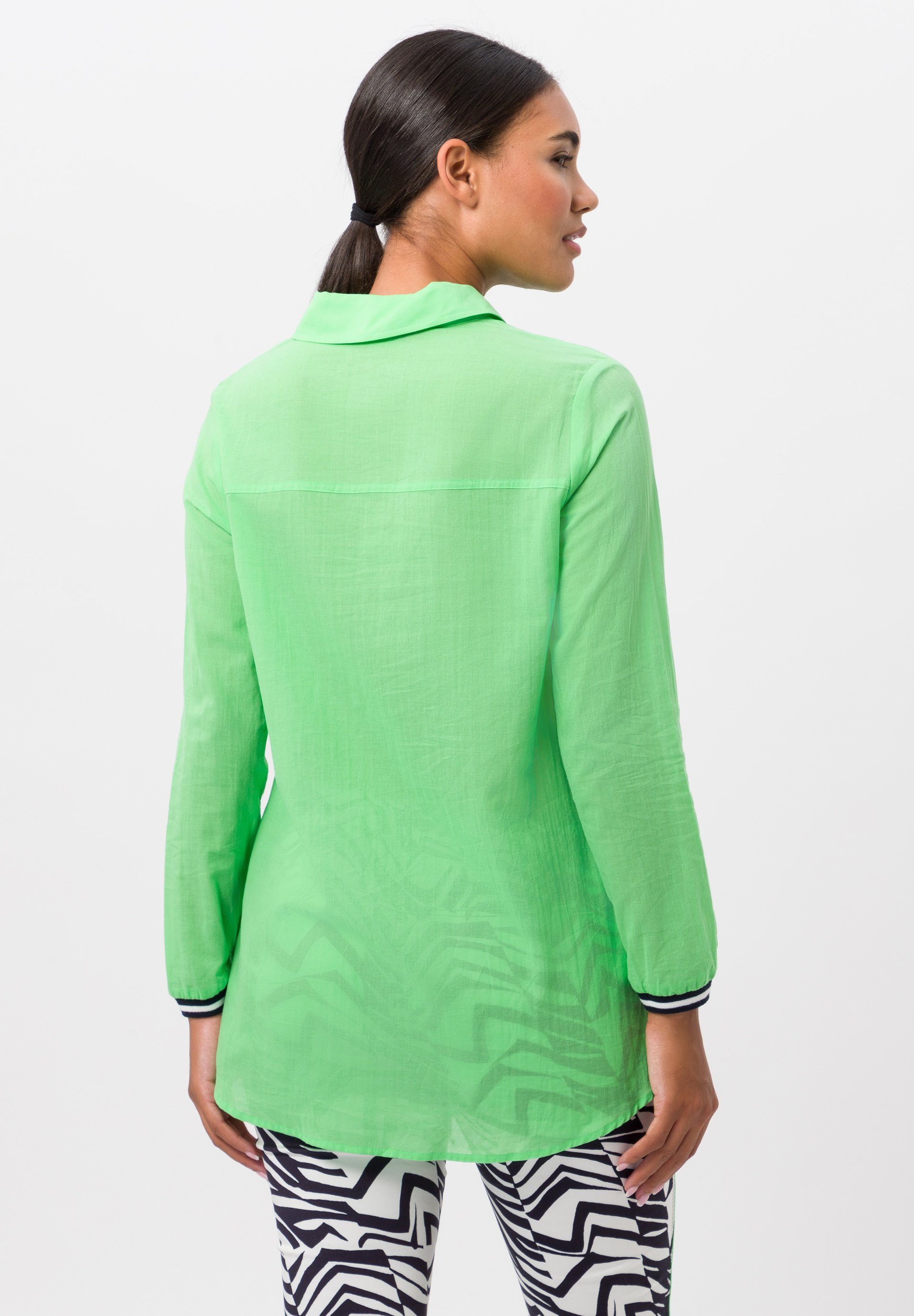 TUZZI Langarmbluse mit klassischem Blusenkragen