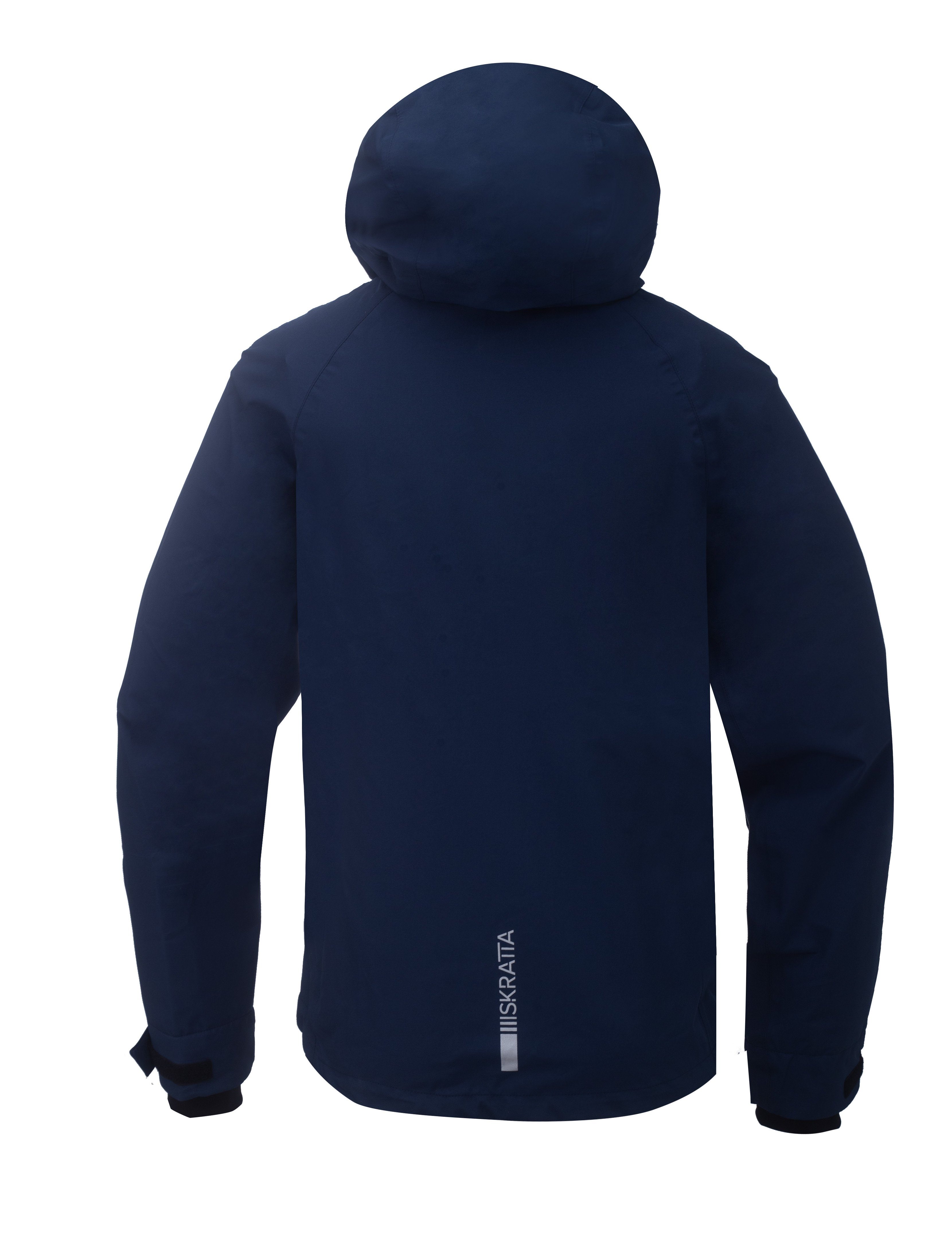 Skratta Regenjacke Damen Hardshelljacke Jutis mit Kapuze