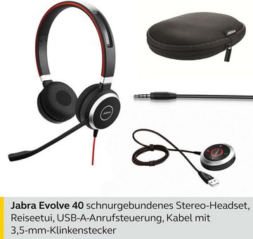 COFI 1453 Evolve 40 UC Stereo Headset - Unified Communications Stereo-Headset