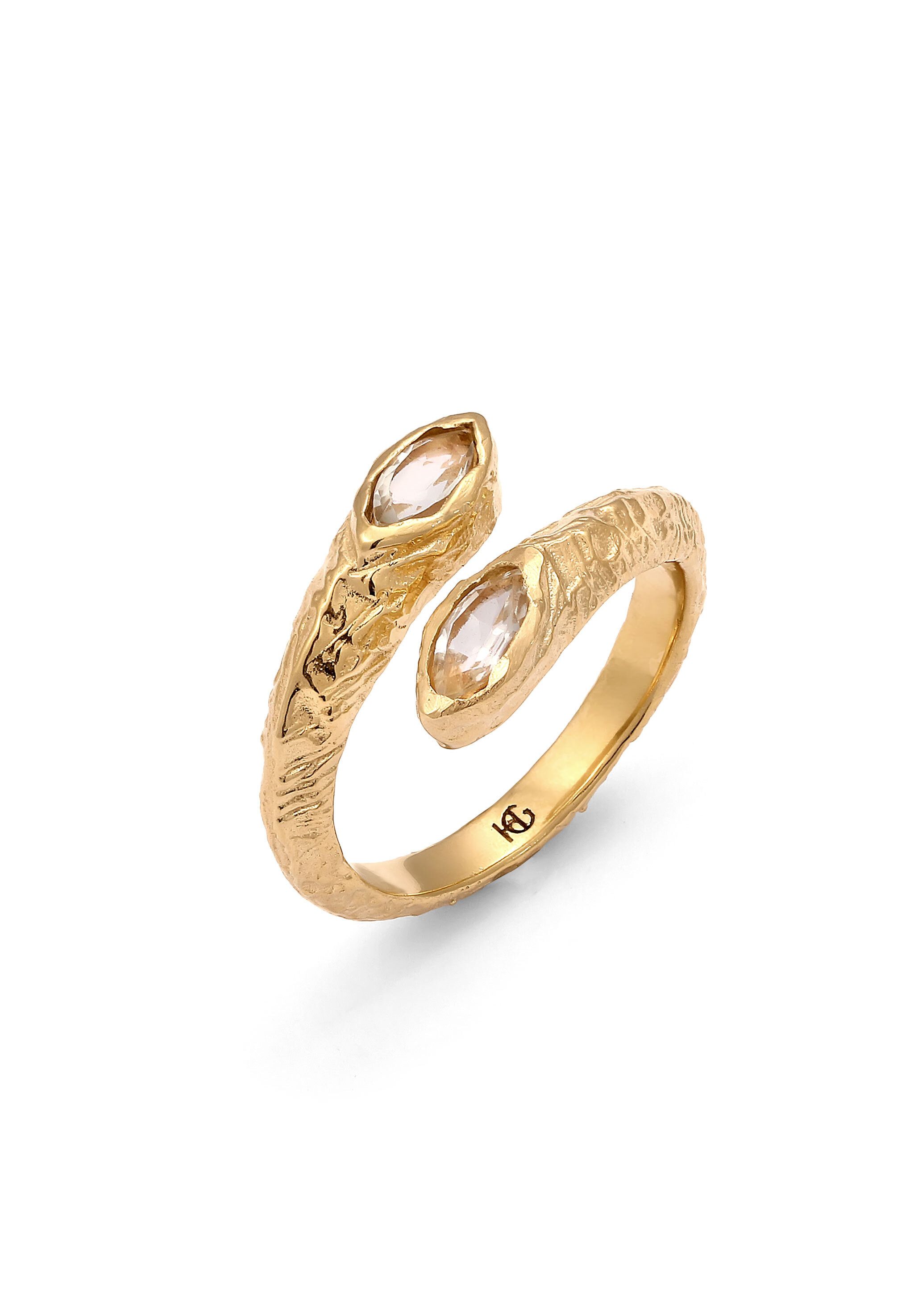 Fingerring Amethyst Hellgrün 925 Sterling Silber