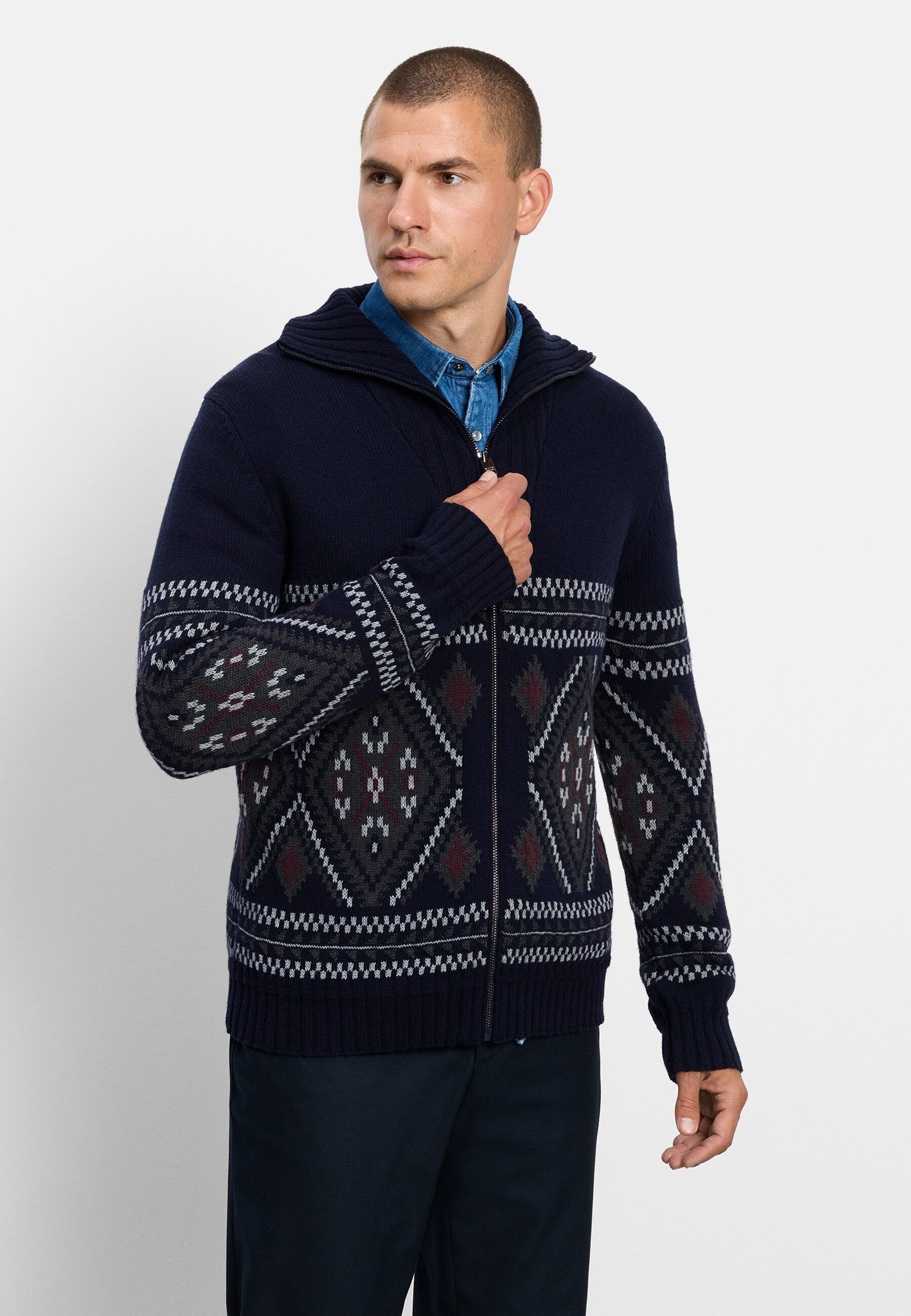 OLYMP Strickjacke OLYMP Casual Strick, Strickjacke