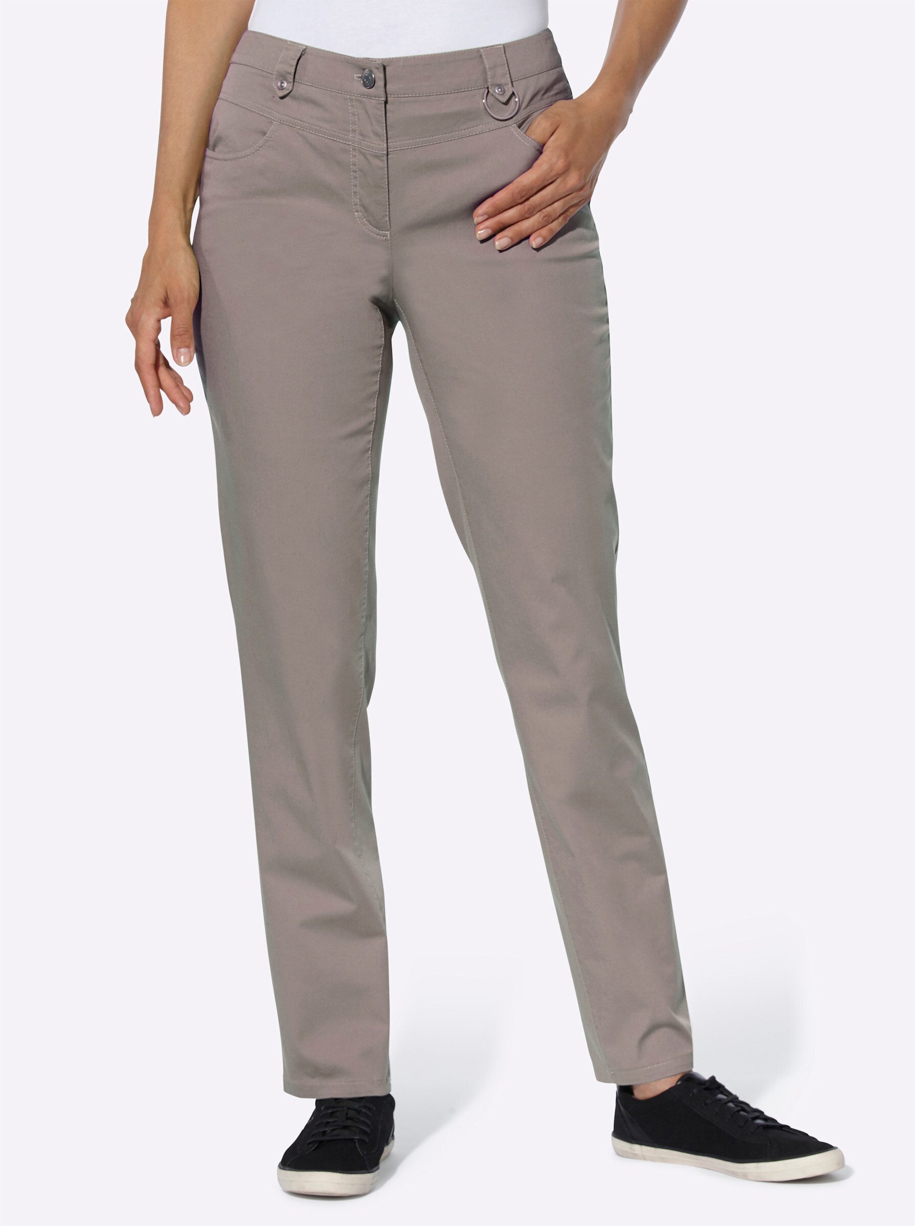 Cosma Bequeme Jeans Hose leicht vertieft