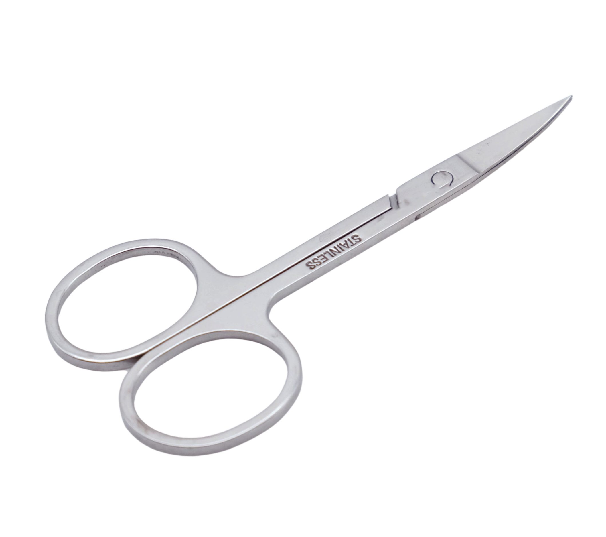 BEAZZ Nagelschere Nagelschere Hautschere Maniküre Schere, gebogen, Rostfreier Edelstahl