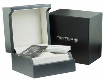 Certina Automatikuhr Swiss Made C032.207.221.16.00 Damen Uhr DS Action Diamond, Index: goldfarben mit 8 Diamanten