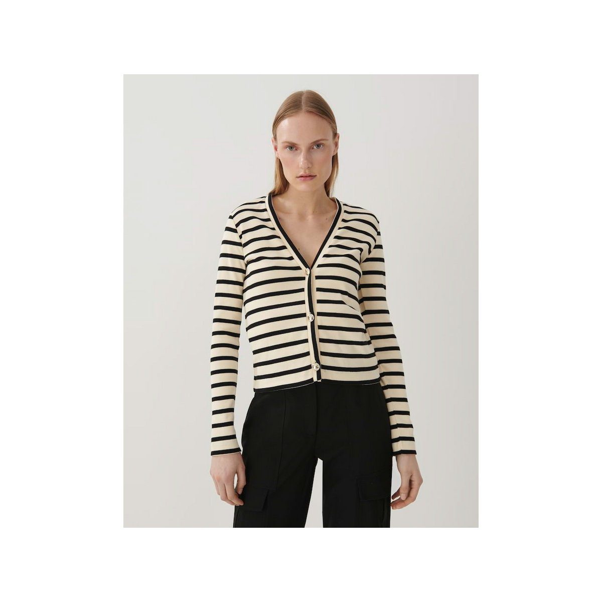 someday Langarmshirt schwarz (1-tlg)