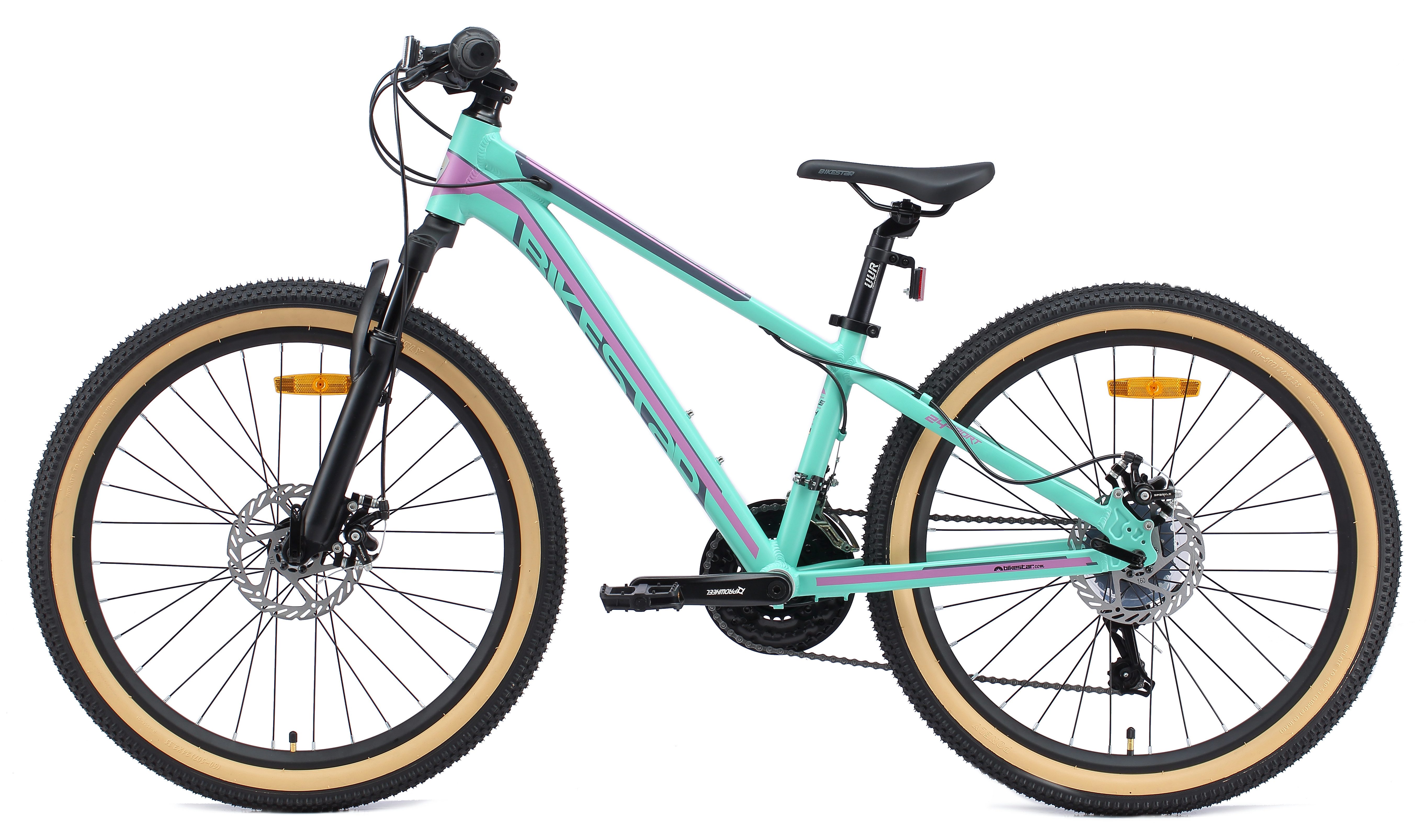 Bikestar Jugendfahrrad, 21 Gang Shimano RD-TY21 Schaltwerk, Kettenschaltung