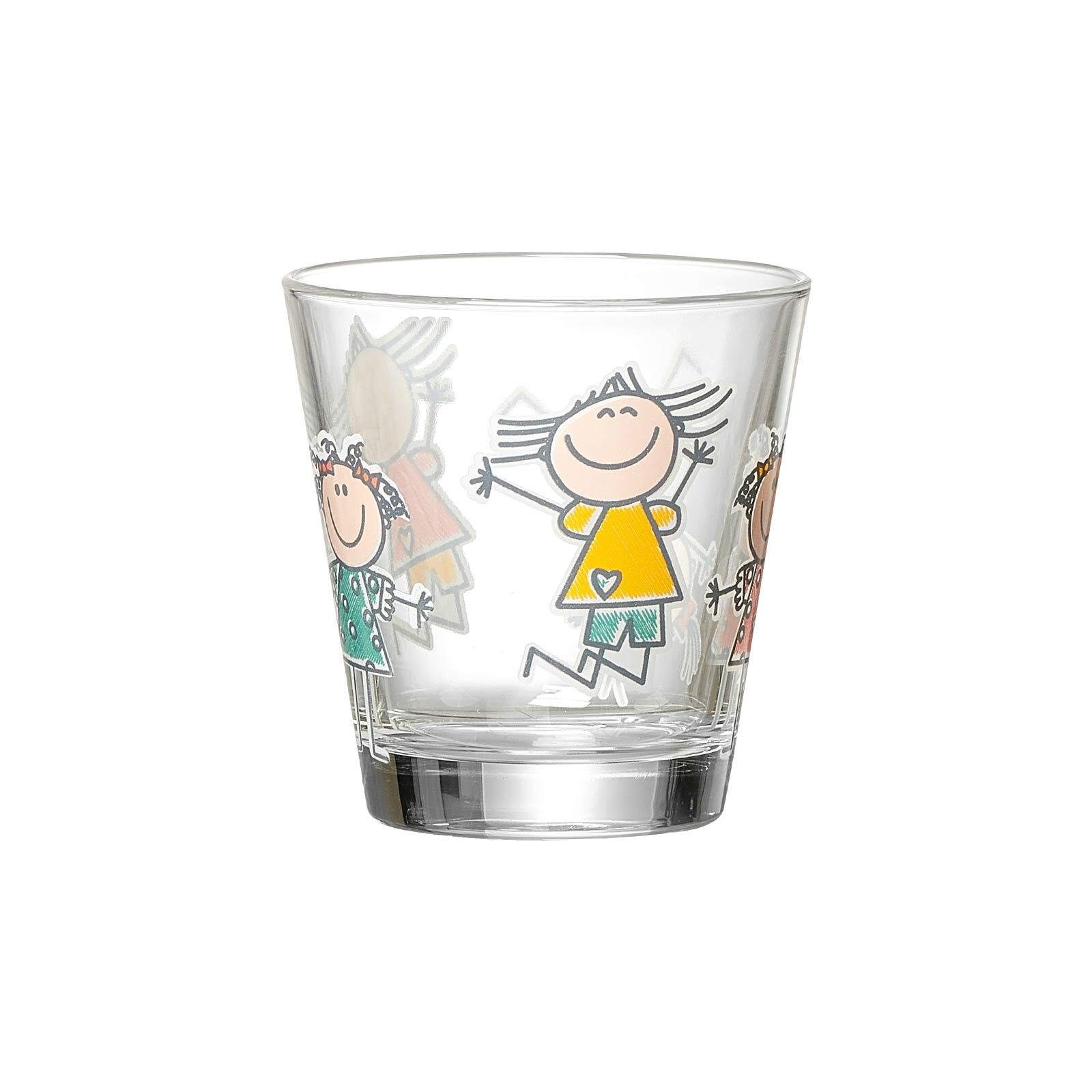 Ritzenhoff & Breker Kinderbecher BEST FRIENDS Trinkglas Girls 270 ml, Glas