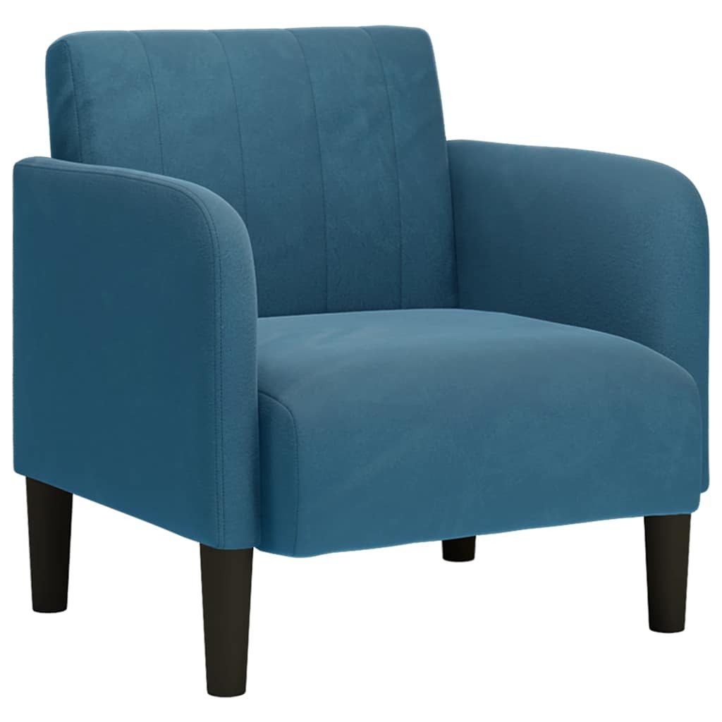 vidaXL Sessel Sessel mit Armlehnen Blau günstig online kaufen