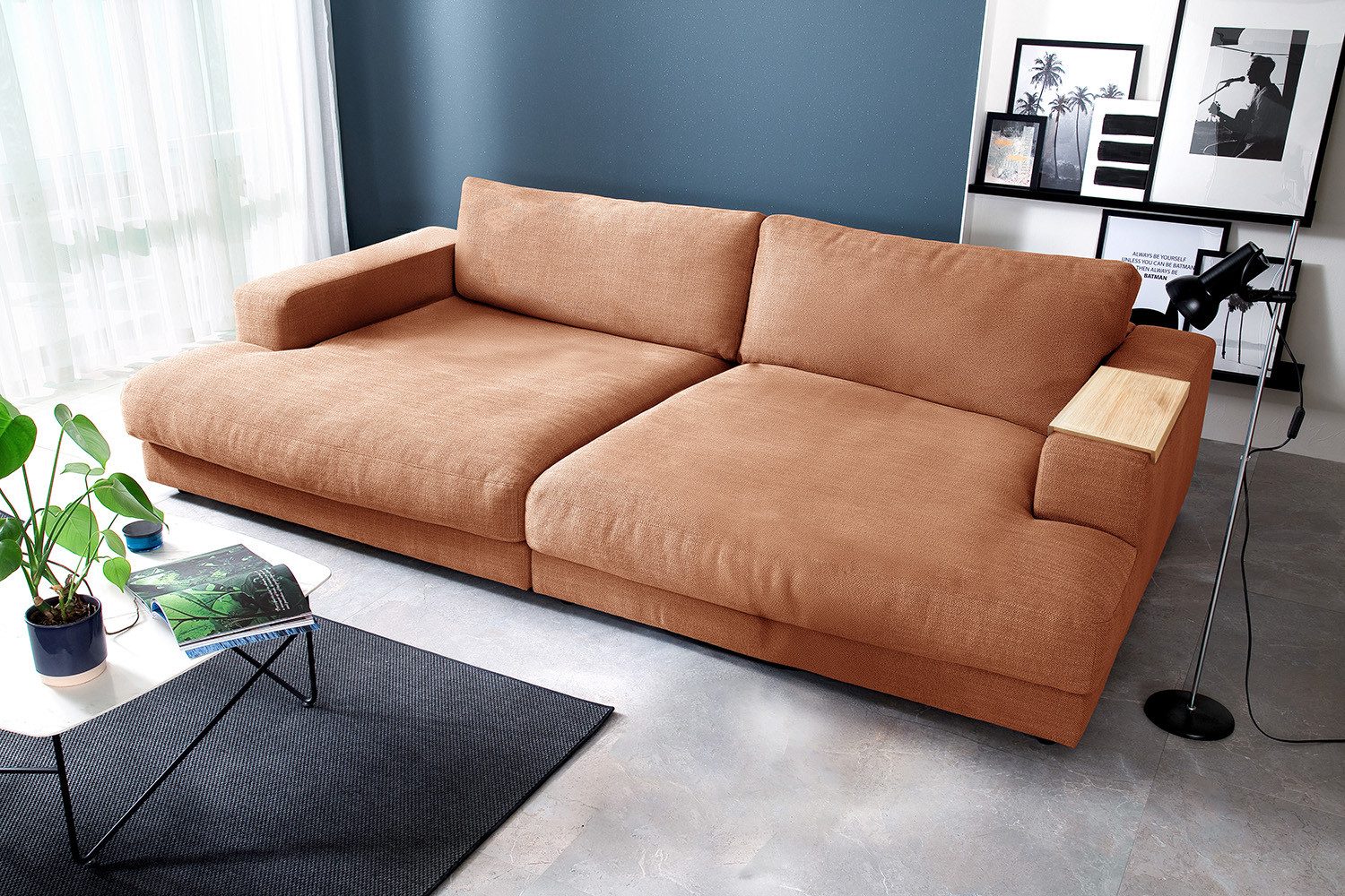 KAWOLA Big-Sofa MADELINE Riesen Stoffsofa - günstig online kaufen