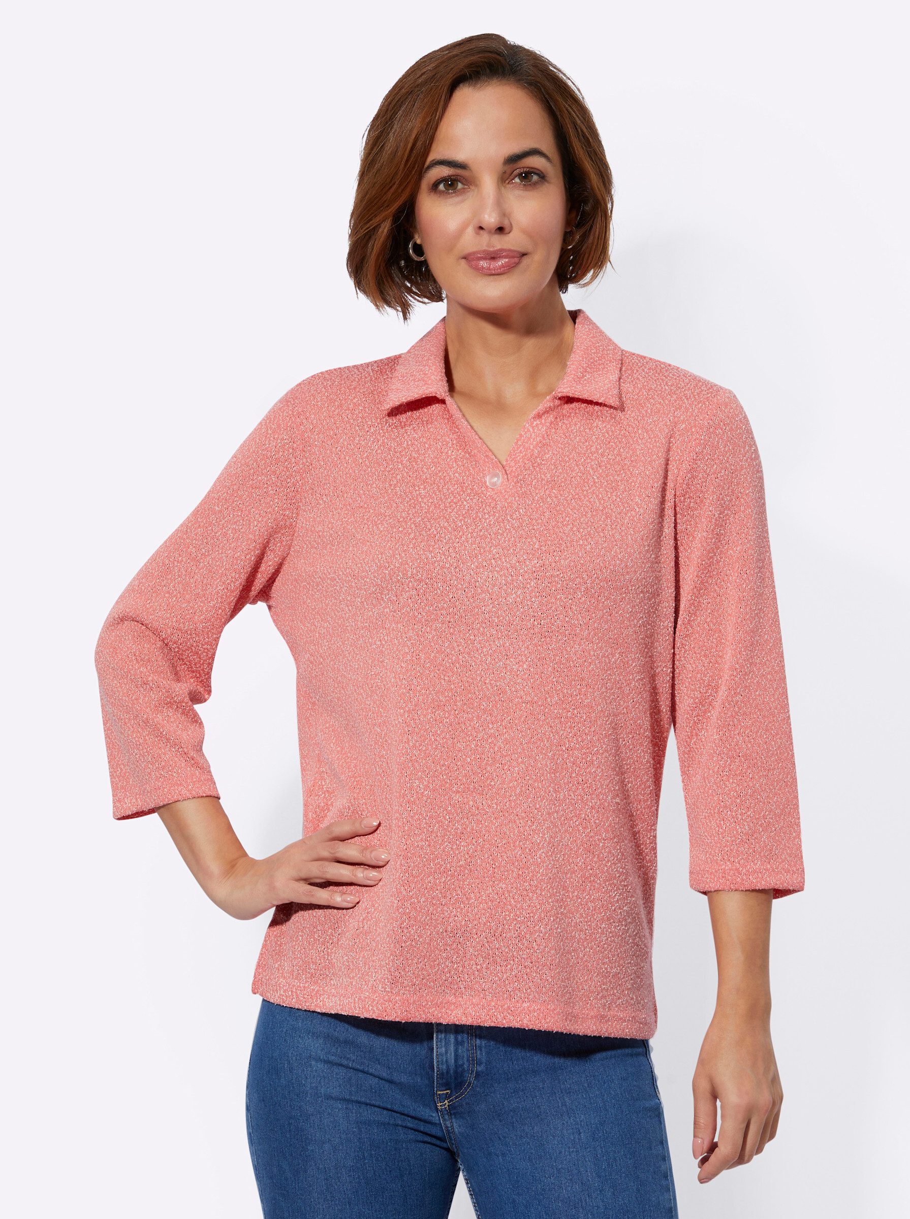 T-Shirt Poloshirt 3/4-Arm