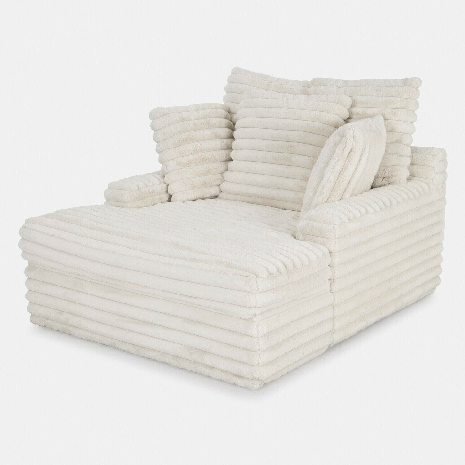 Mirabeau Sofa Chaiselongue Woodminster creme
