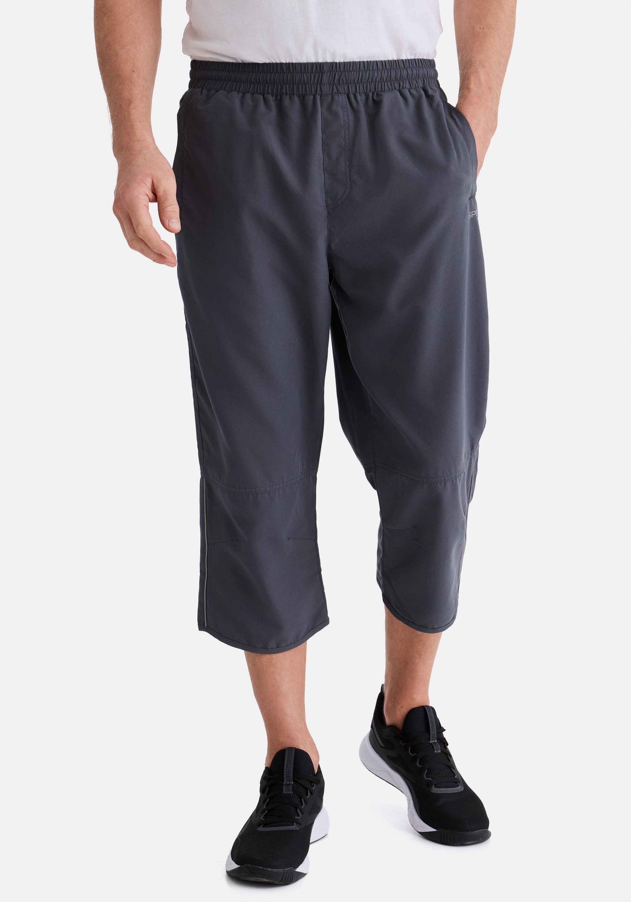 Stooker Men Sporthose Microfaser Sporthose 3/4 Shorts Regular Fit Casual Microfaser für Herren