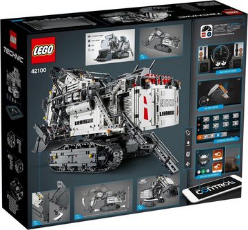 LEGO® Spielbausteine Technic 42100 Liebherr Bagger R9800, (Packung, 4108 St., Packung), Multifunktionale Steuerung