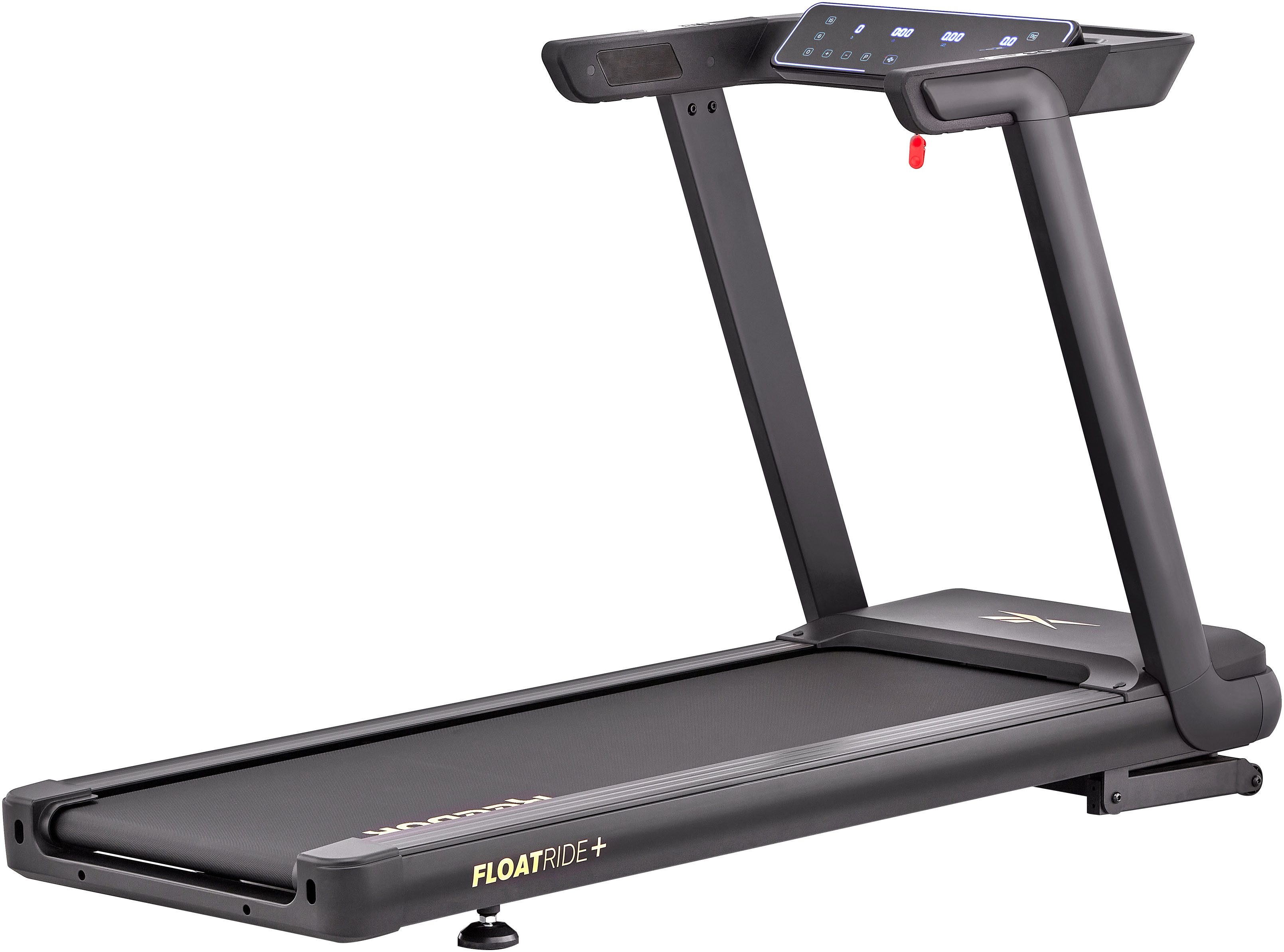 Reebok Laufband FR30z Floatride (mit integriertem Ventilator und Tablet-Halterung, Bluetooth), bis max. 20 km/h, mit Steigung, 150 kg max. Benutzergewicht