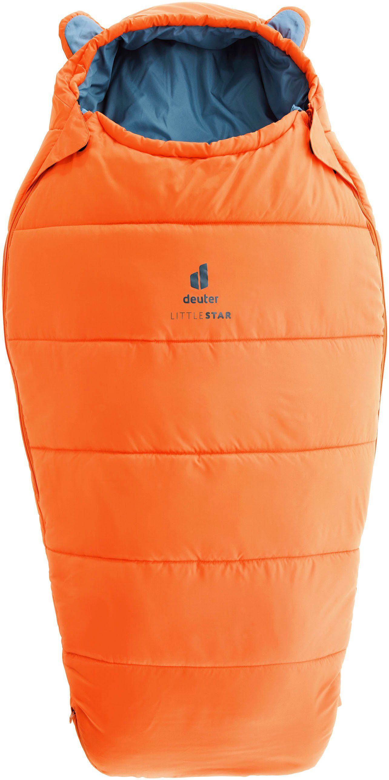 deuter Kinderschlafsack LITTLE STAR - für Kinder, Körpergröße bis 95–130 cm saffron-slateblue